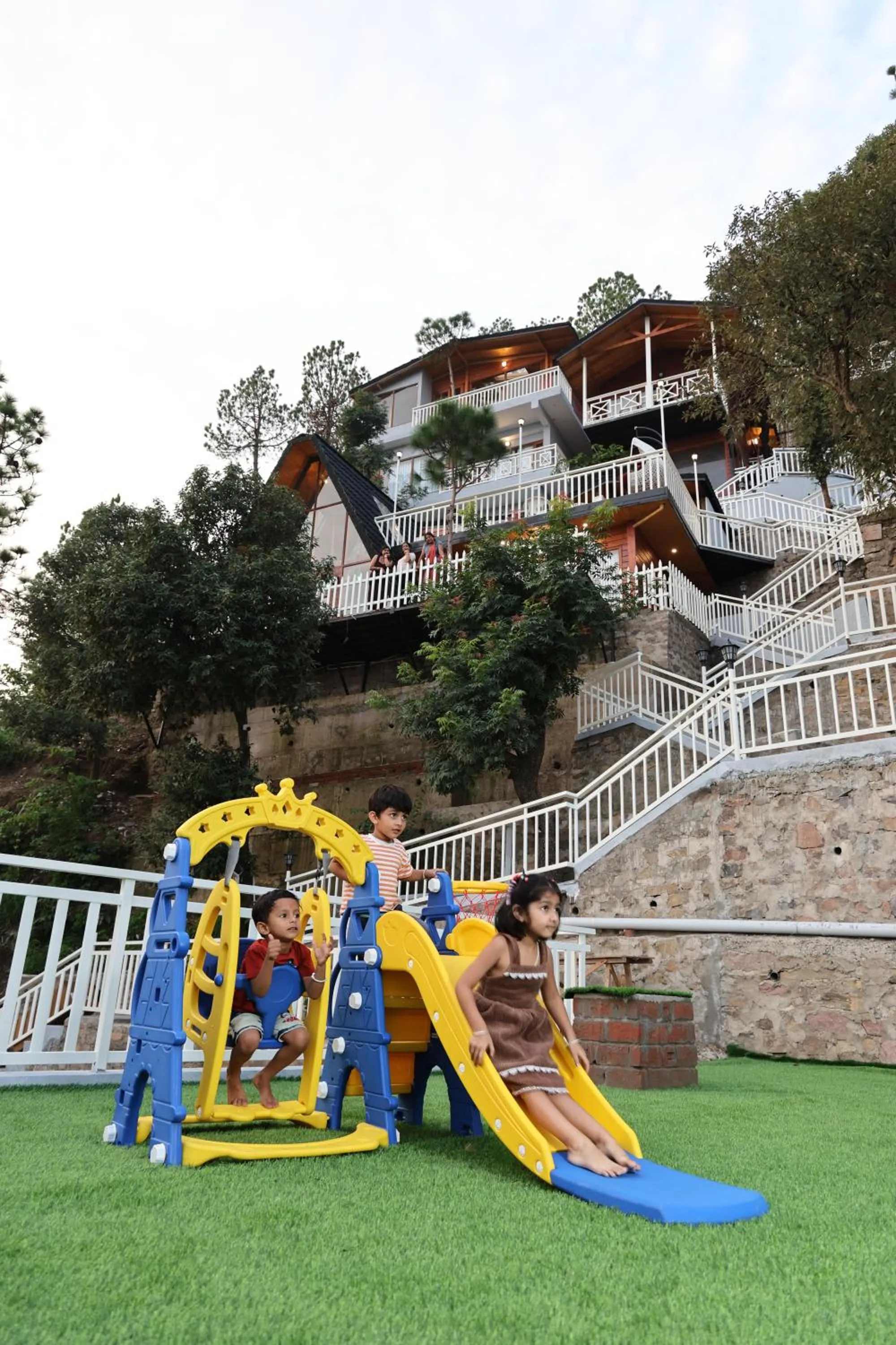 Property building in Koro Treehouse Resort Luxury Wooden Cottages and Villas with Private Pool