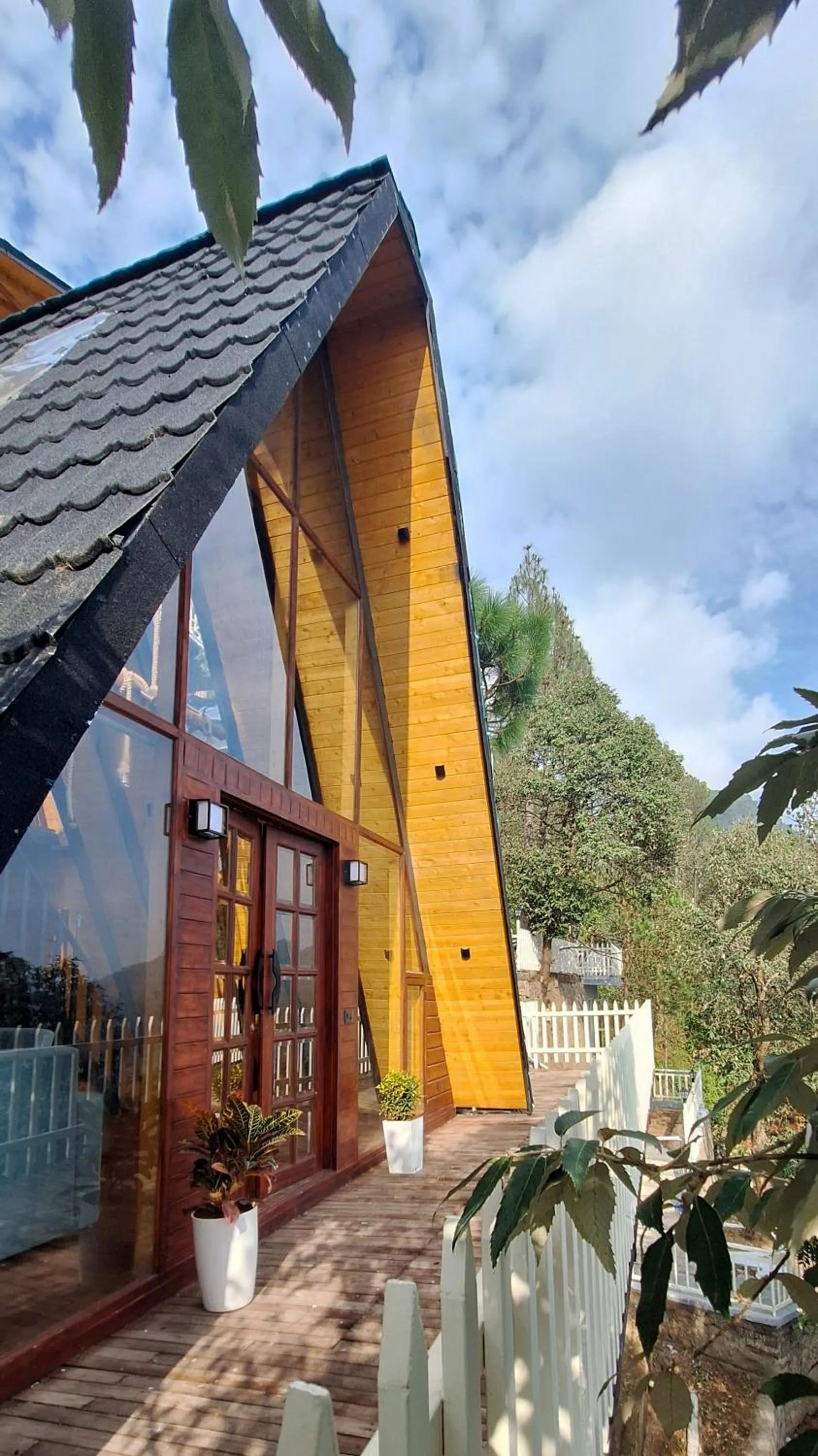 Property building in Koro Treehouse Resort Luxury Wooden Cottages and Villas with Private Pool