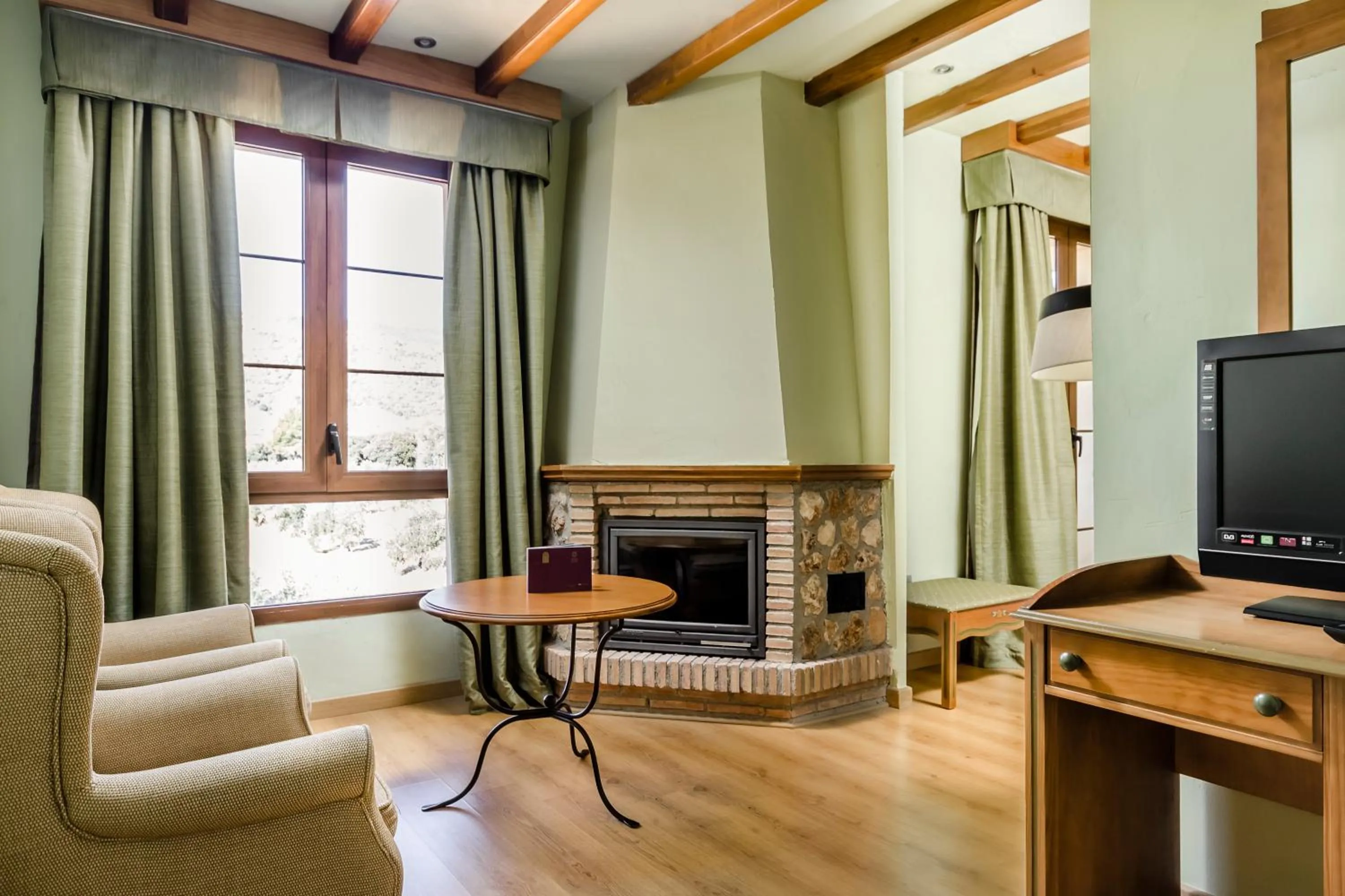 Living room in Hotel Rural Los Nogales