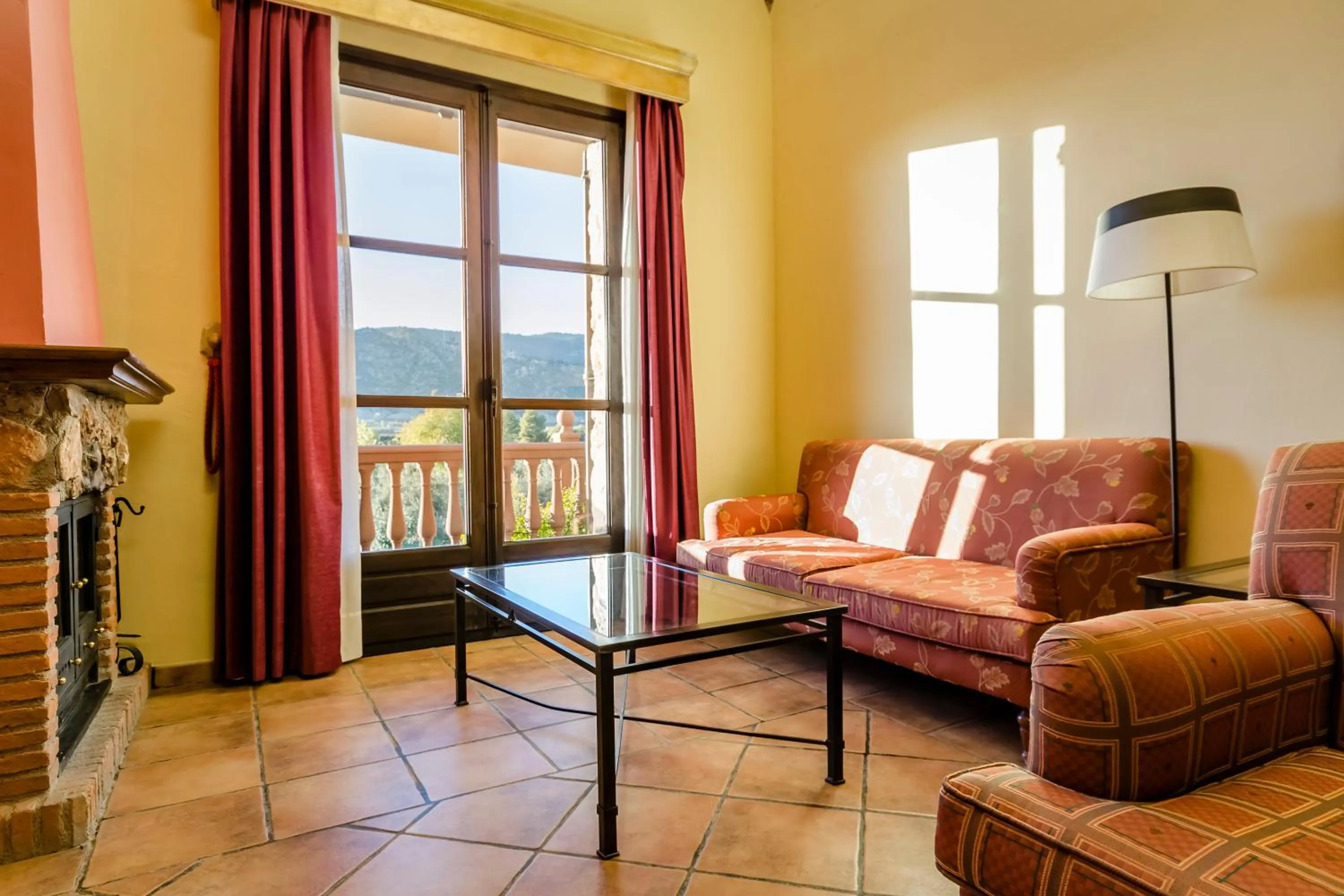 Living room in Hotel Rural Los Nogales