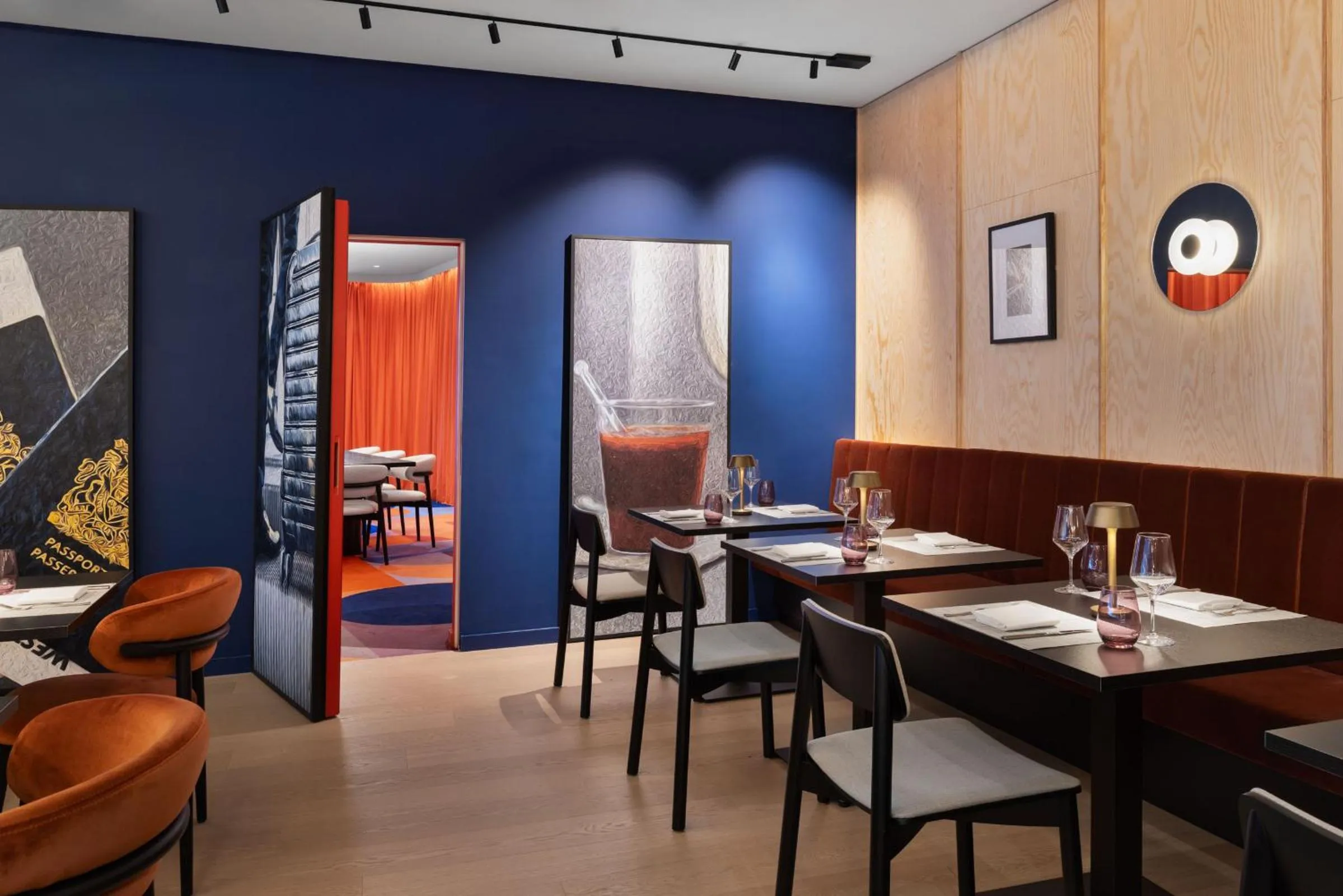 Seating area in The Passenger, a Tribute Portfolio Hotel