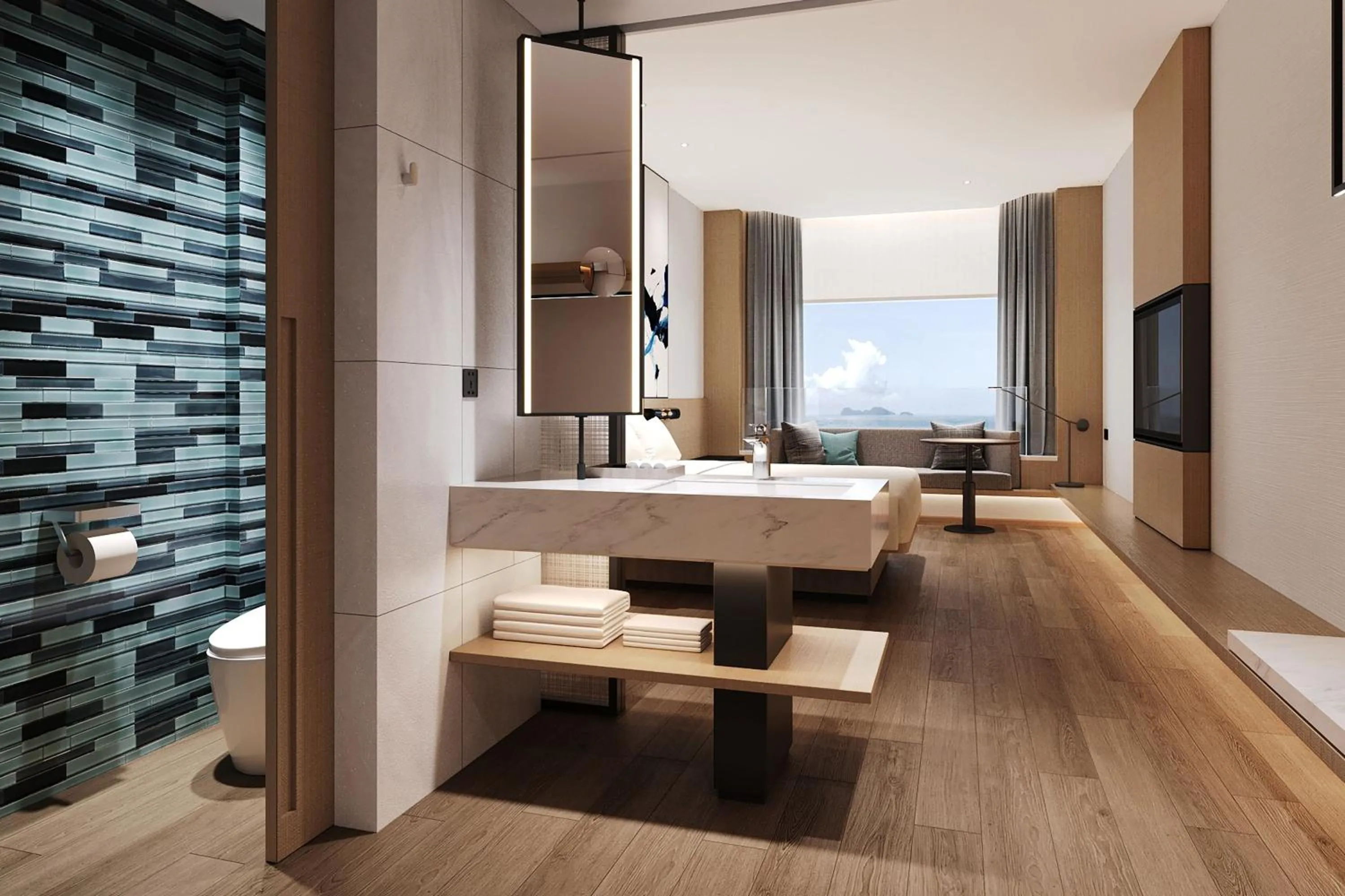 Photo of the whole room in Fairfield by Marriott Yantai