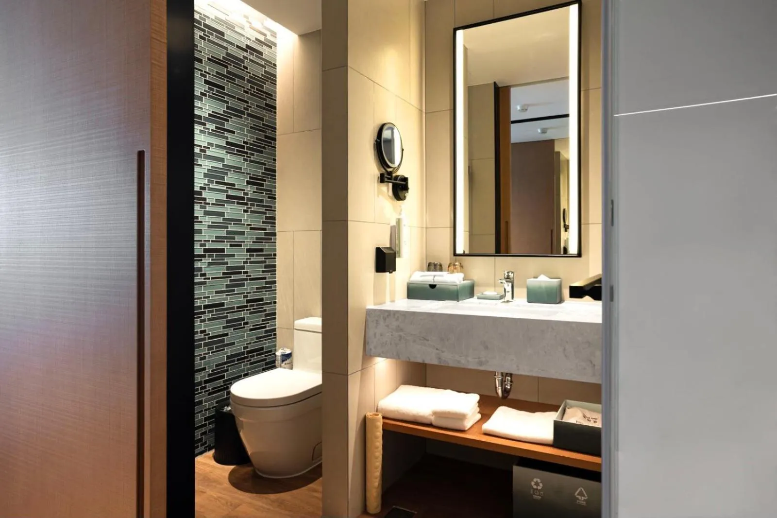 Toilet in Fairfield by Marriott Yantai