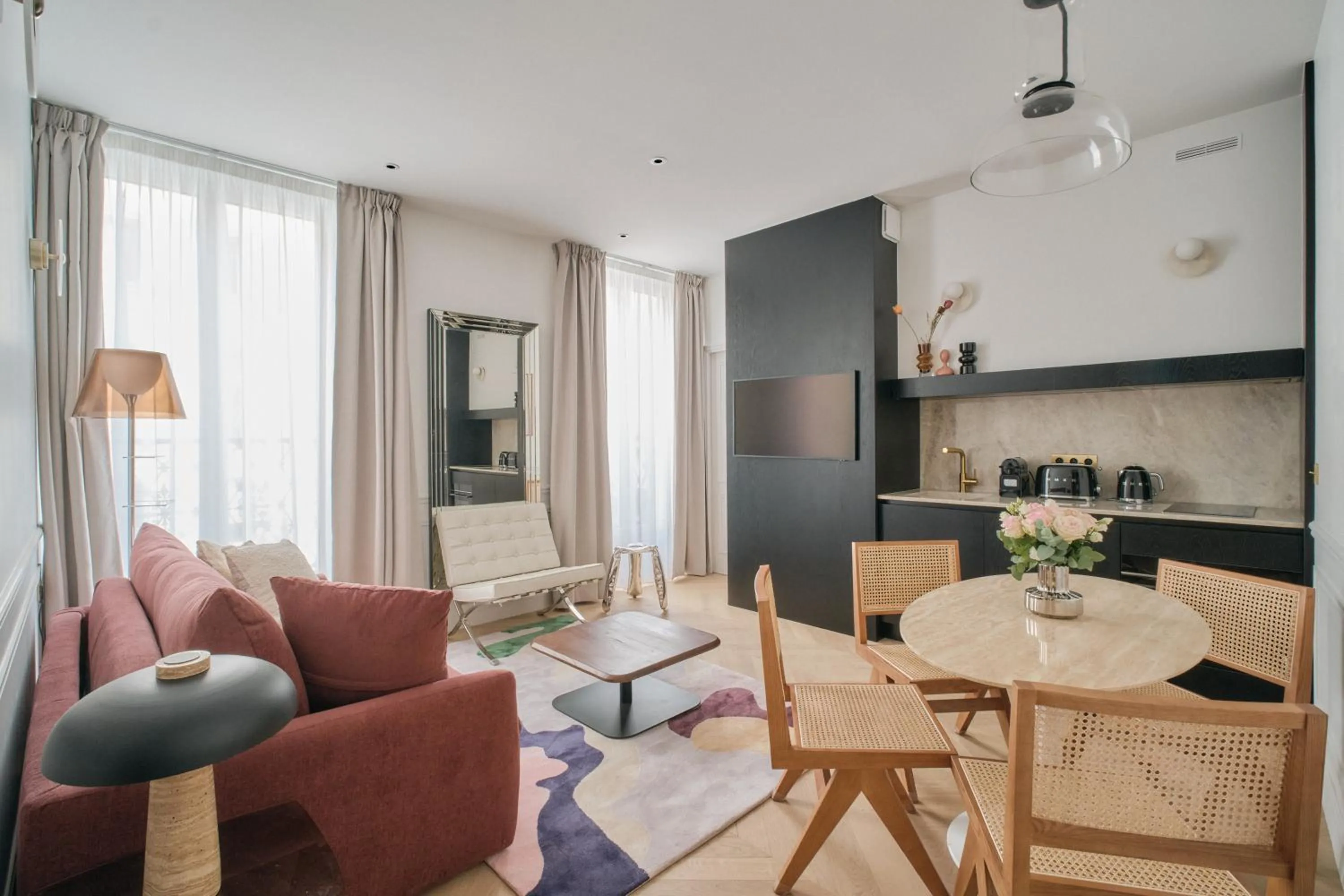 Kitchen or kitchenette in Nestay Les Halles