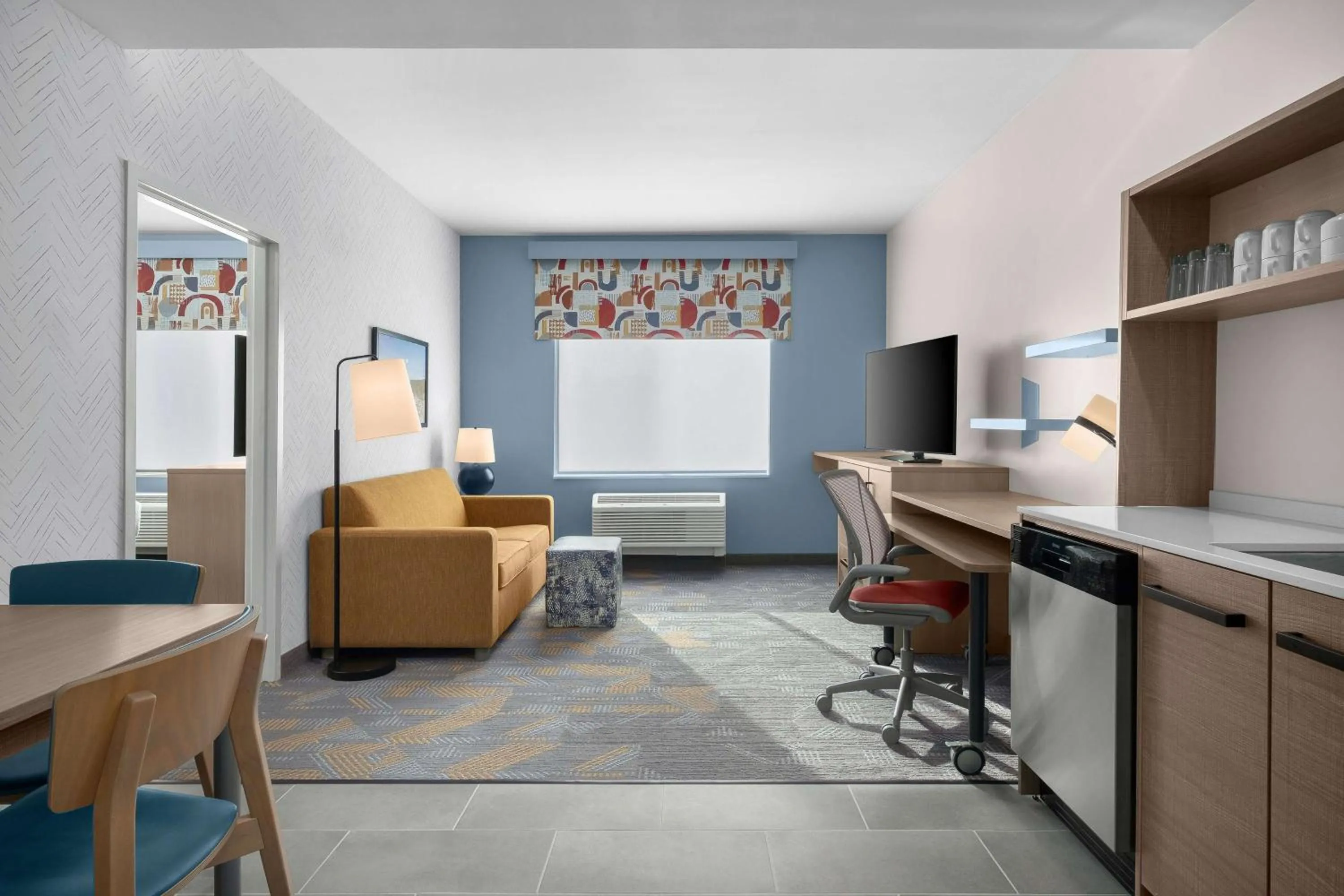 Living room in Home2 Suites By Hilton Eureka