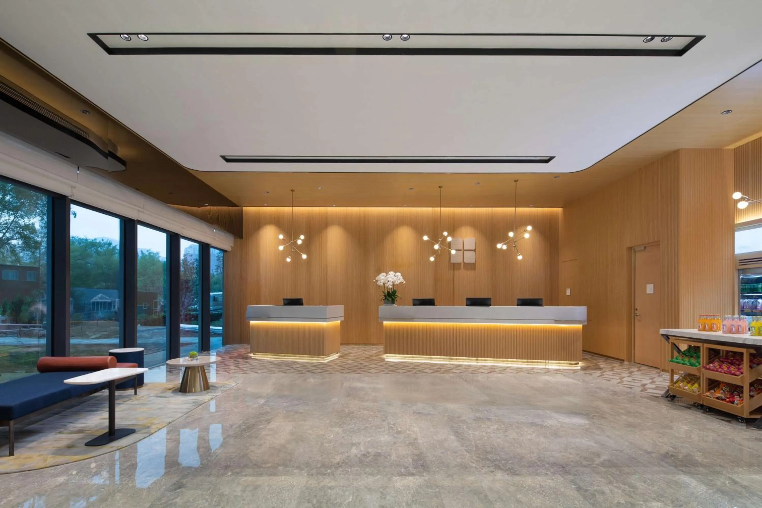 Lobby or reception in Hilton Garden Inn Beijing Huaxiang Tiantan Hospital