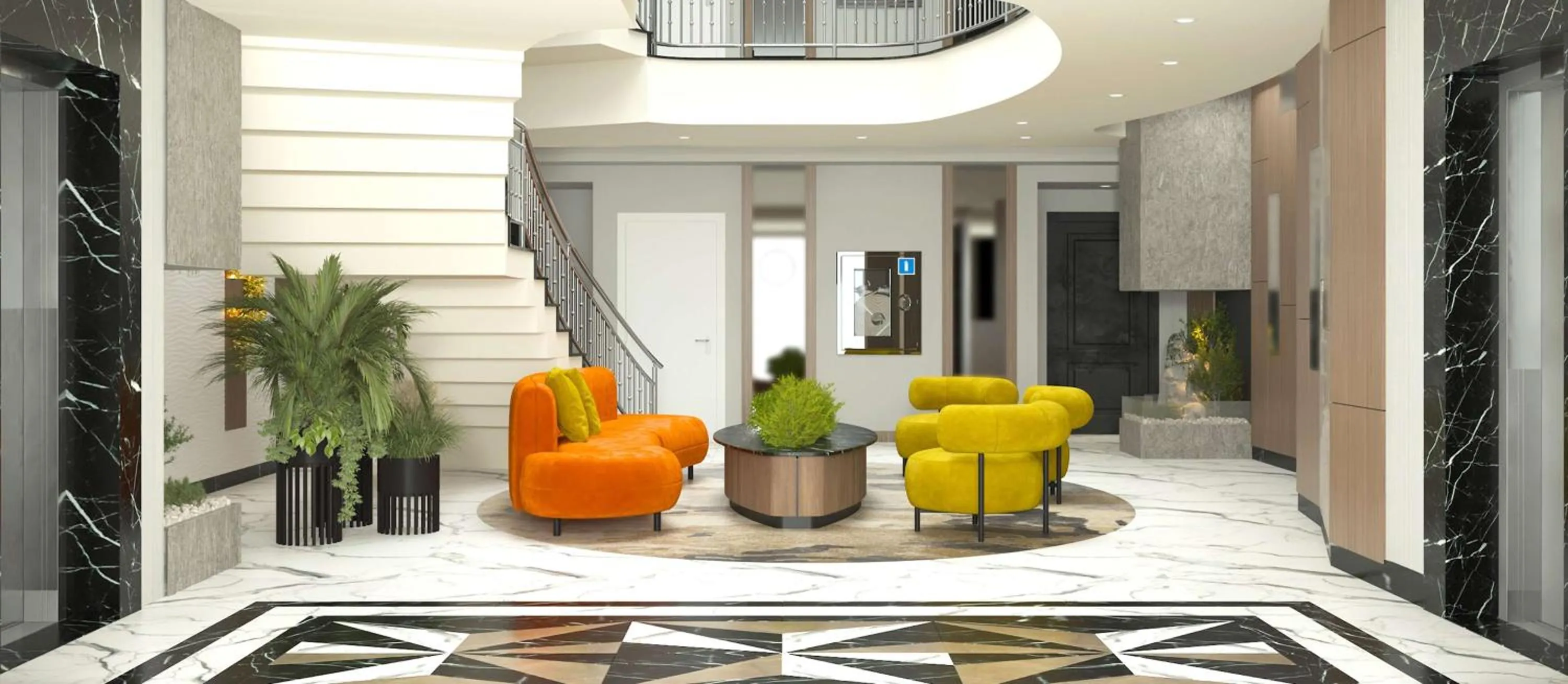 Lobby or reception in Doubletree By Hilton Suites Trabzon Yomra