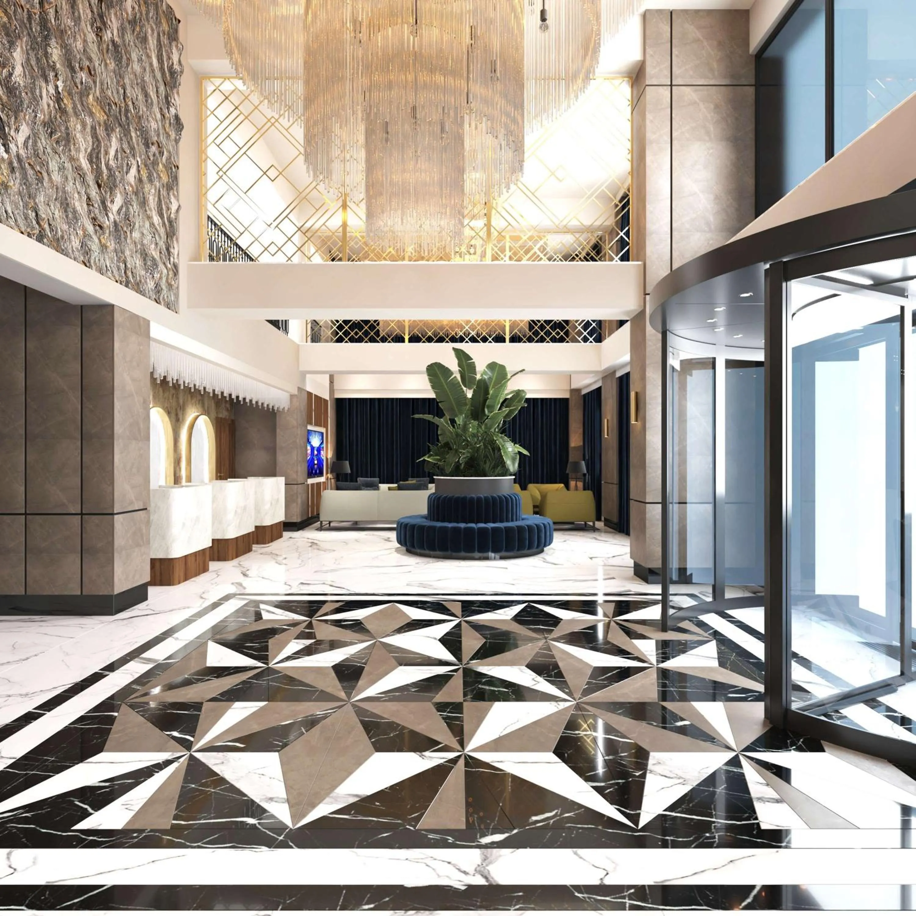 Lobby or reception in Doubletree By Hilton Suites Trabzon Yomra