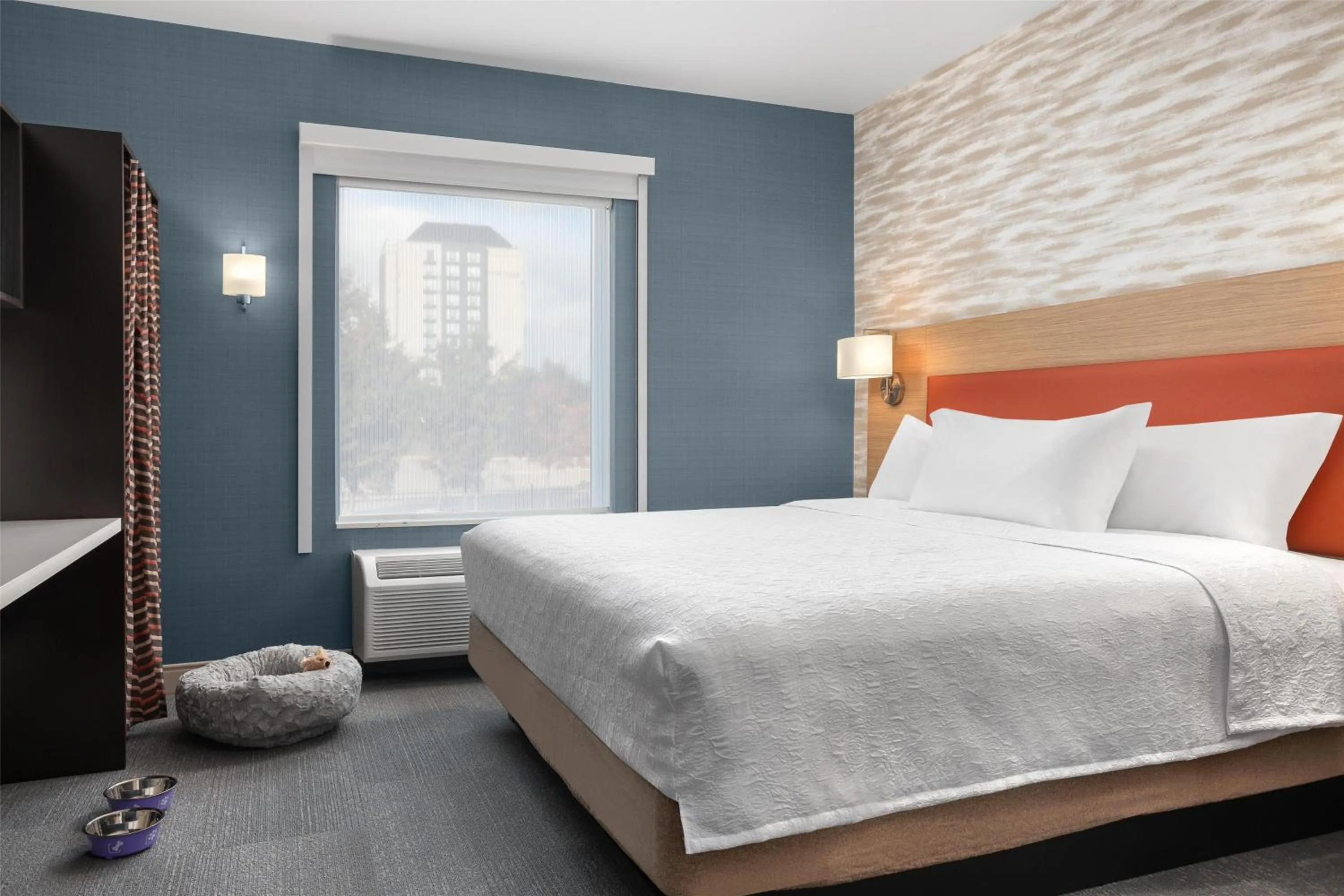 Bed in Home2 Suites By Hilton Kitchener