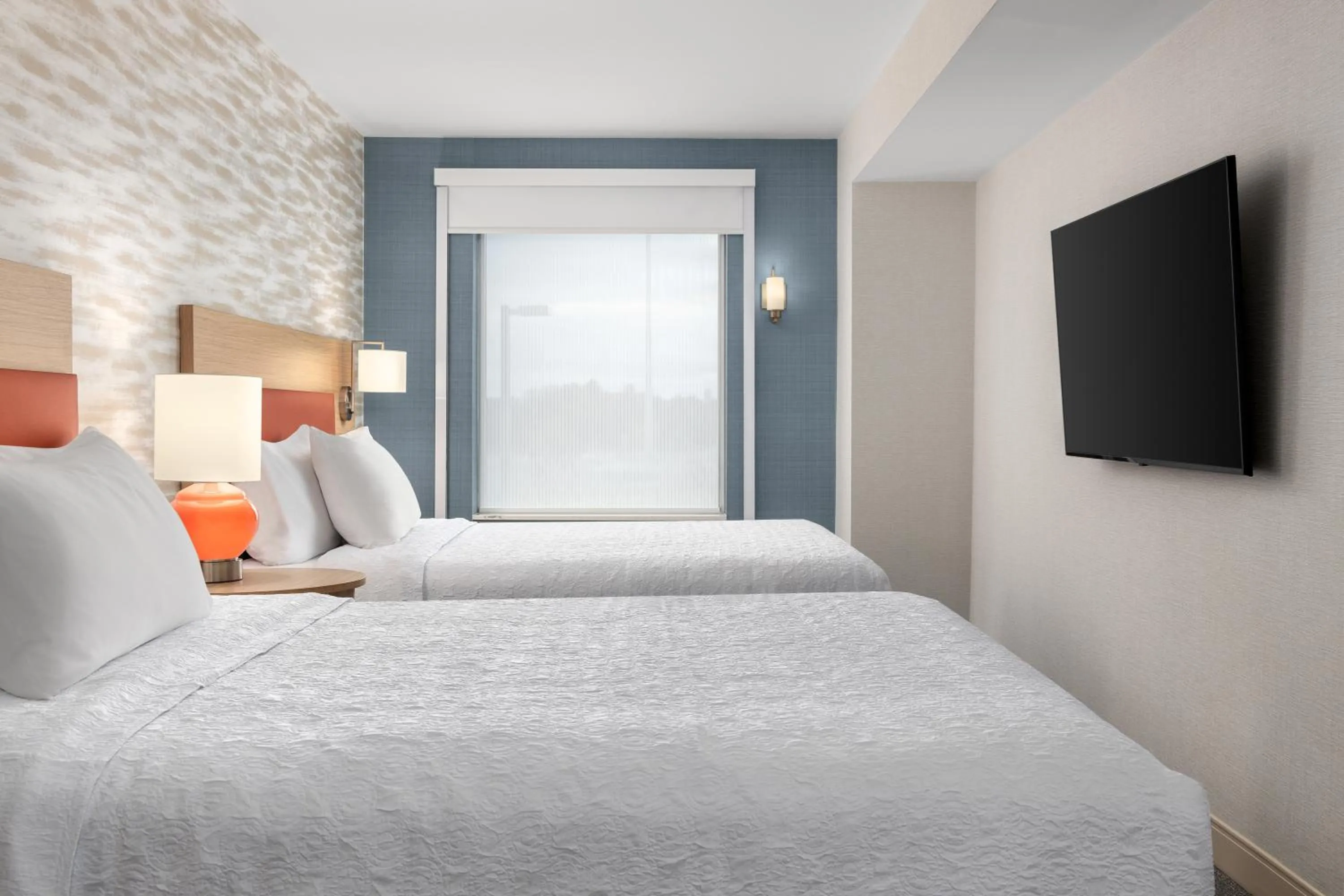 Bed in Home2 Suites By Hilton Kitchener