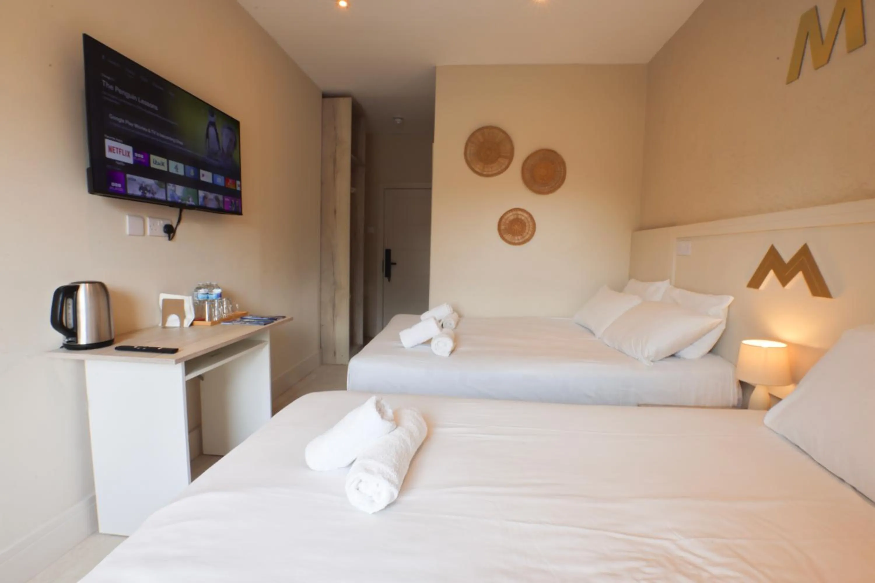 Bed in MSM Arena Hotel