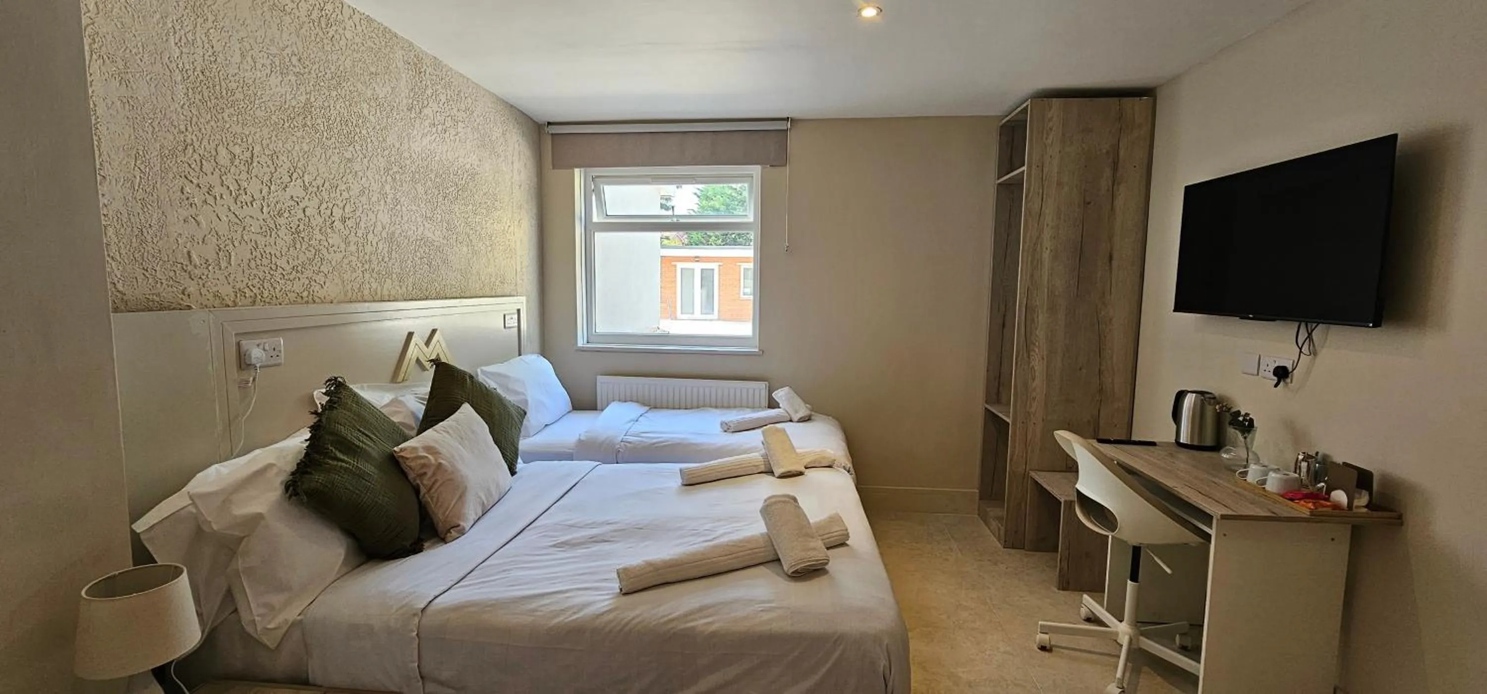 Bed in MSM Arena Hotel