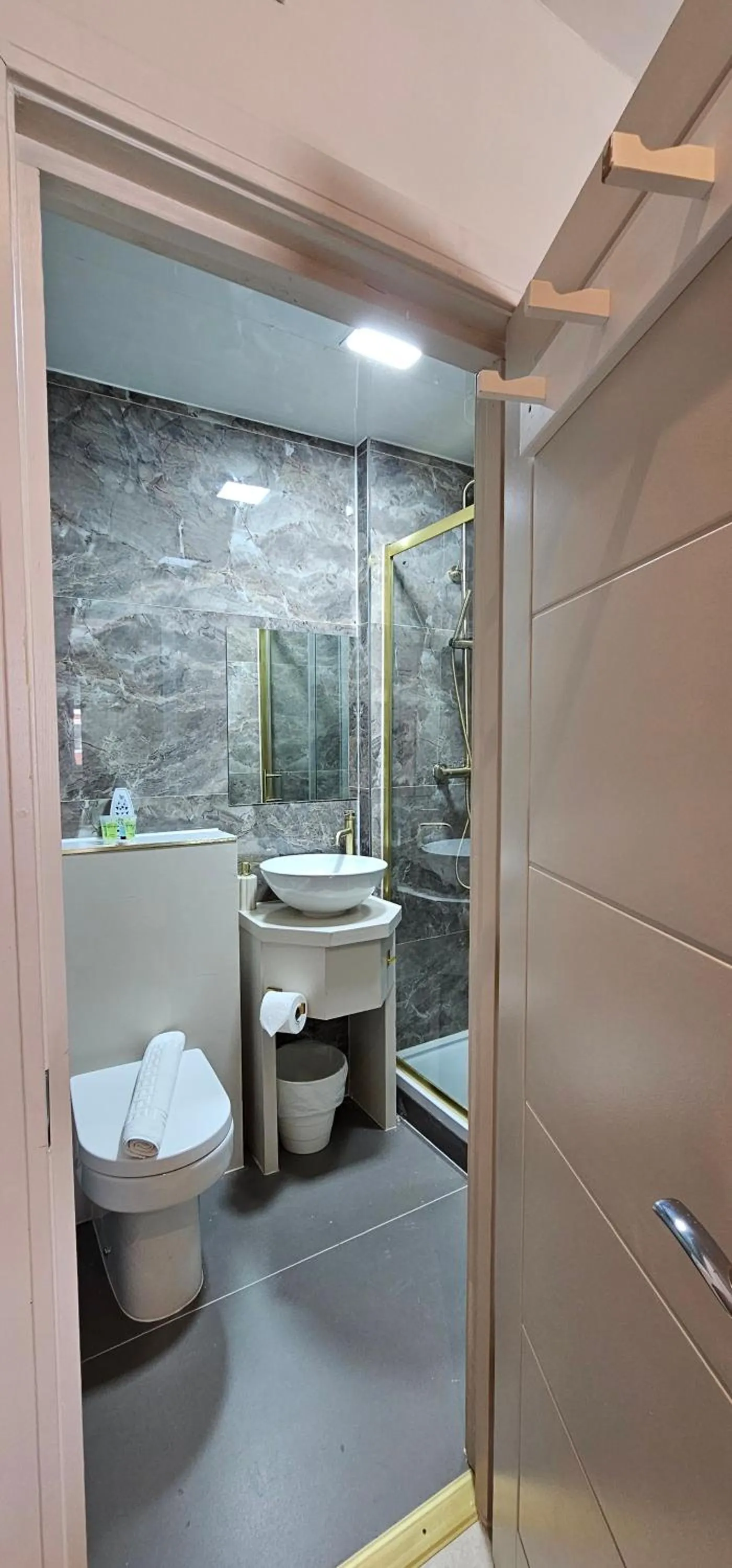 Shower in MSM Arena Hotel