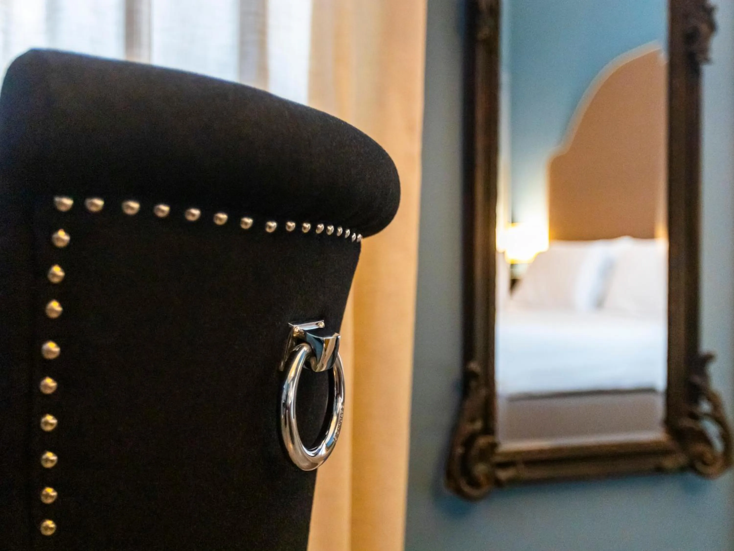 Decorative detail, Bed in JB Relais- Campo de' Fiori