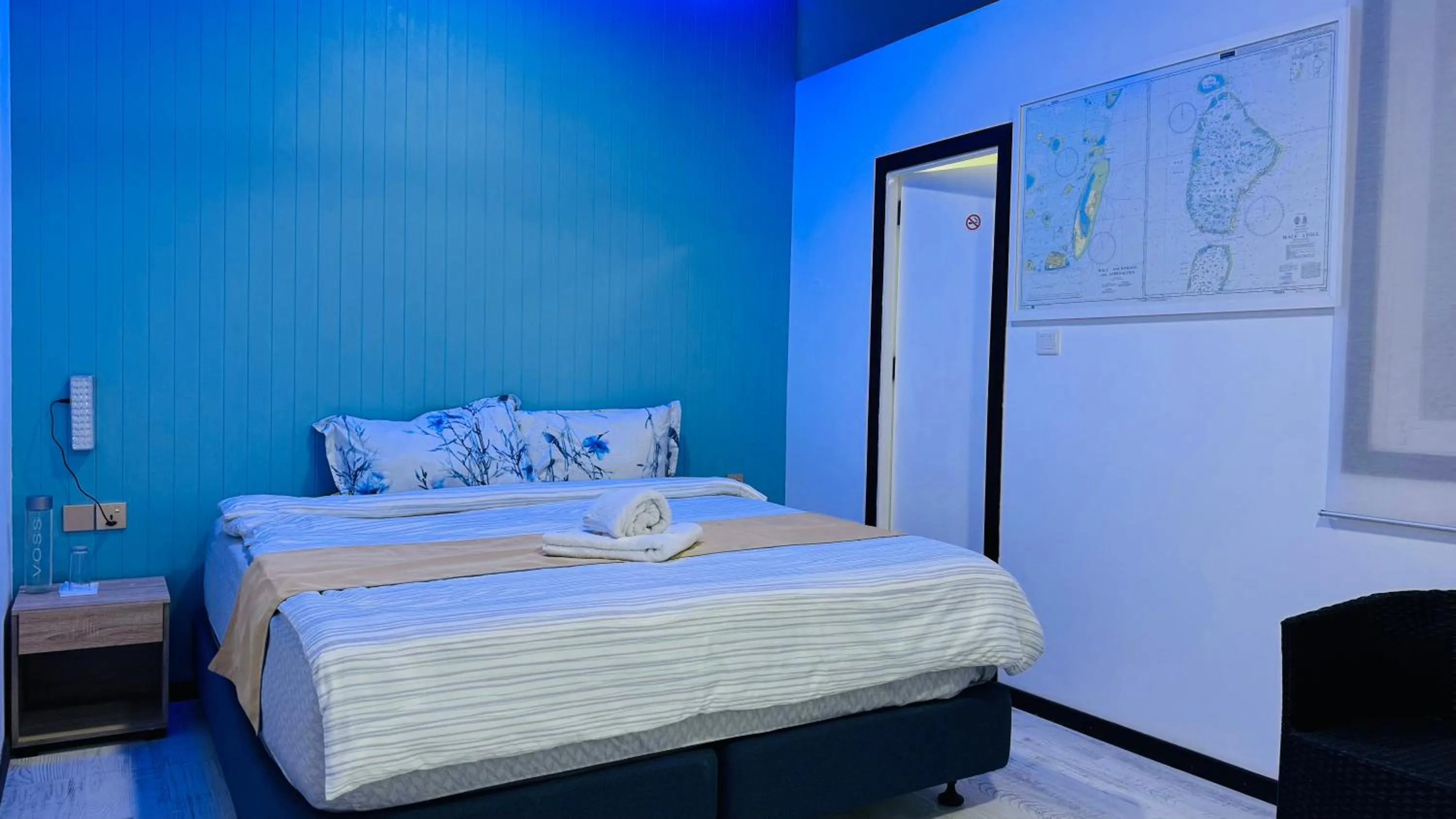 Bed in Wave Crest Retreat