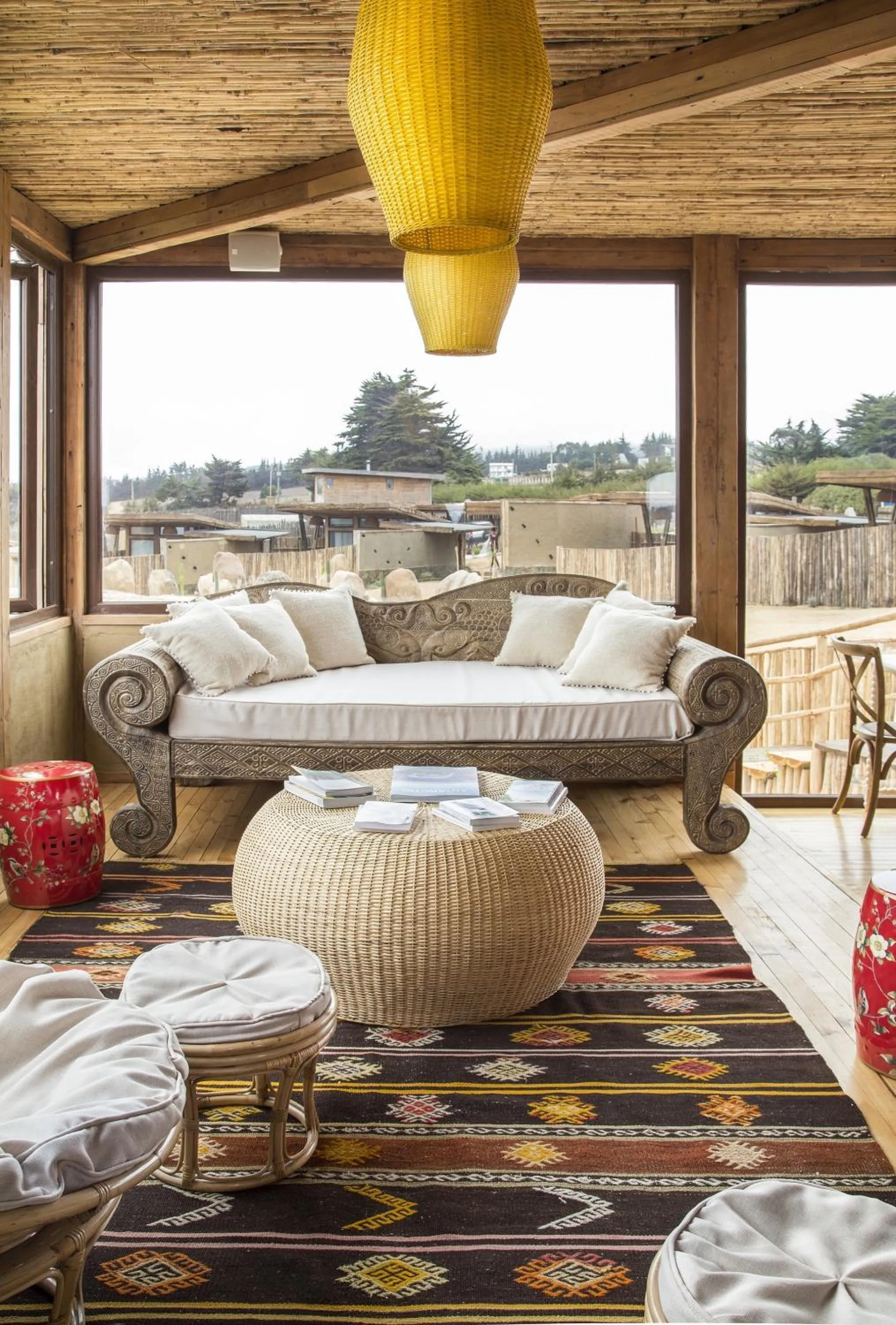 Communal lounge/ TV room in Cuarzo Lodge