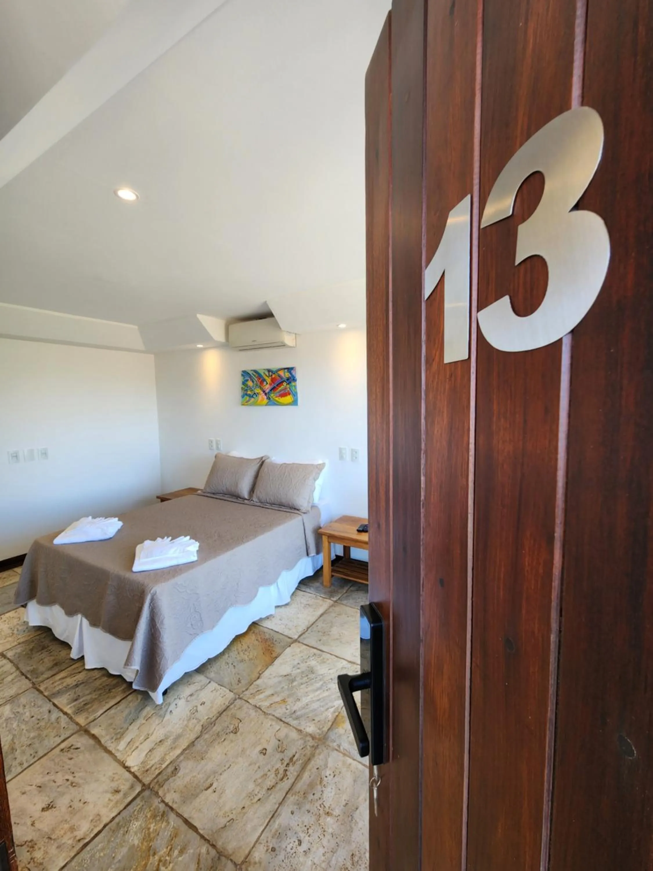 Bed in Pousada Dreamland Buzios