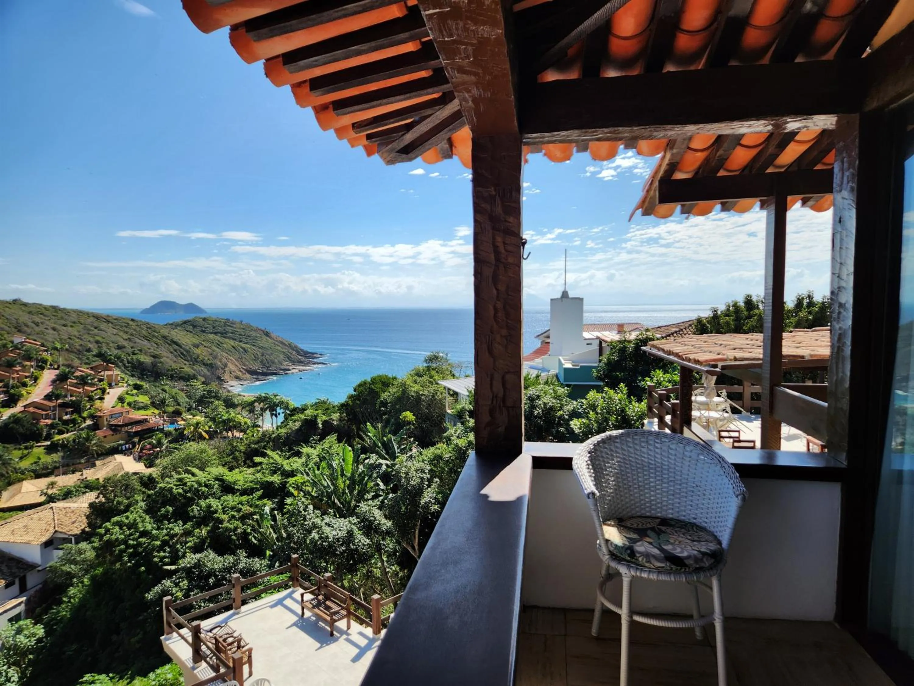 Patio in Pousada Dreamland Buzios