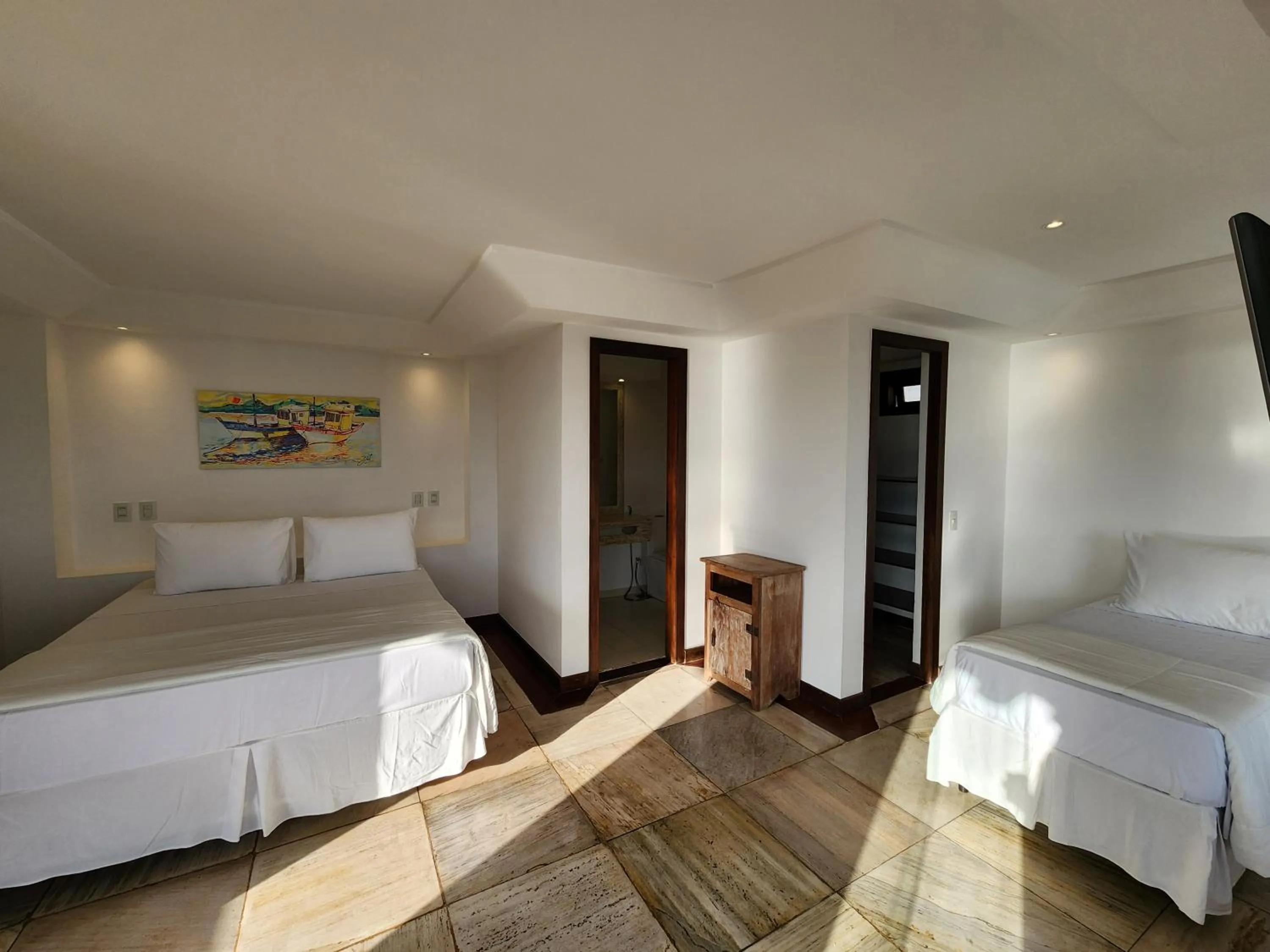 Bed in Pousada Dreamland Buzios