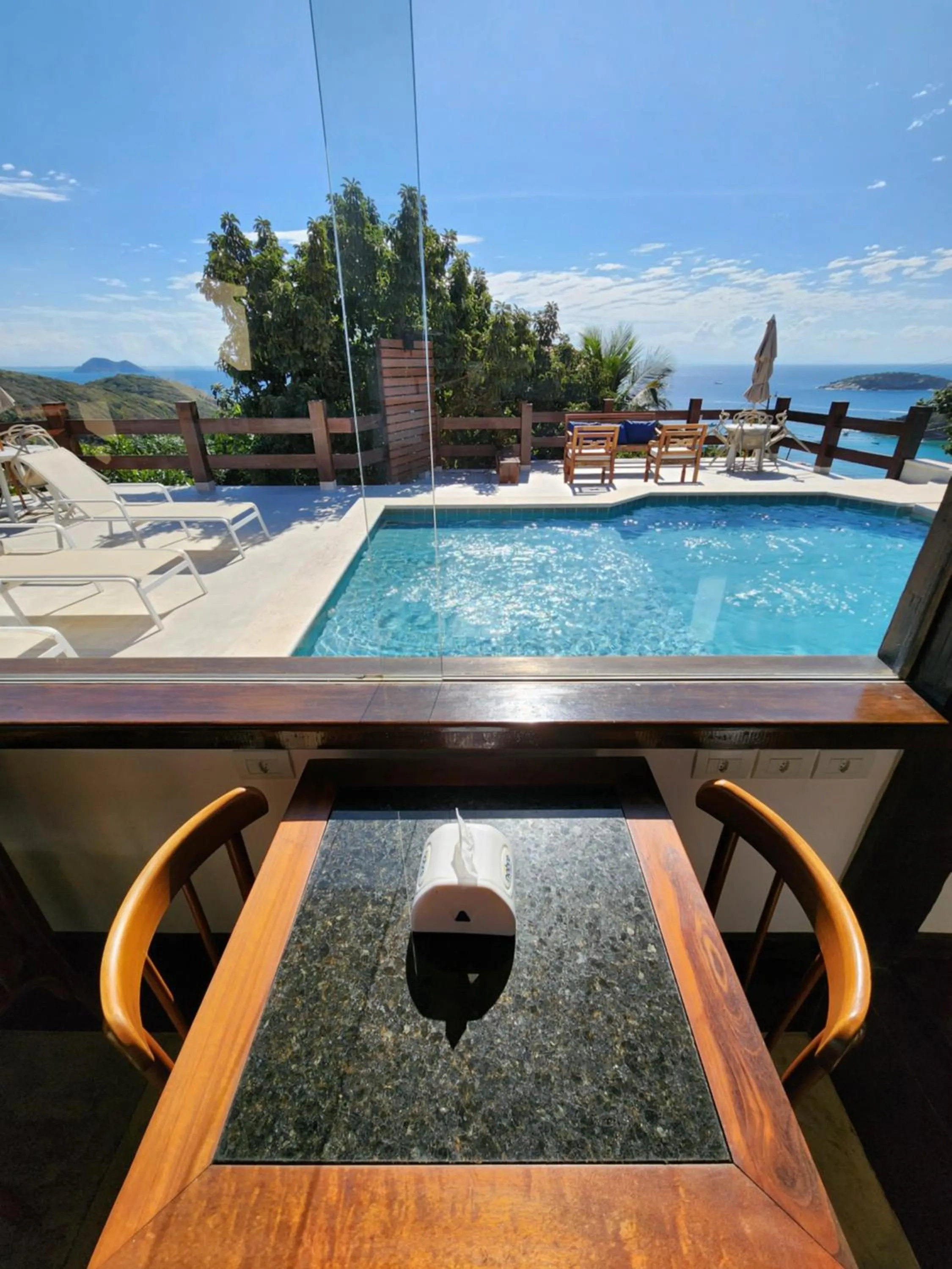 Patio in Pousada Dreamland Buzios