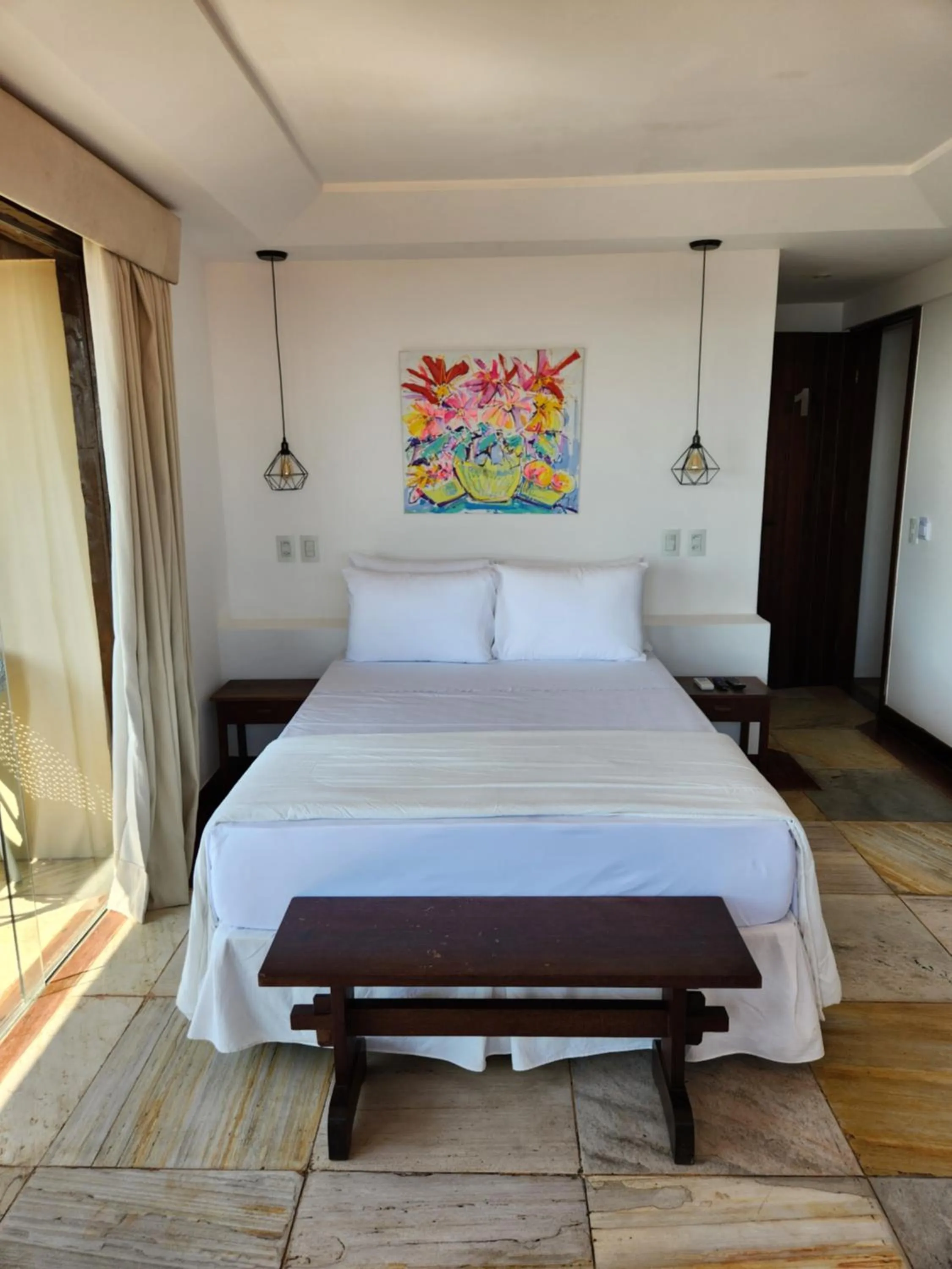 Bed in Pousada Dreamland Buzios