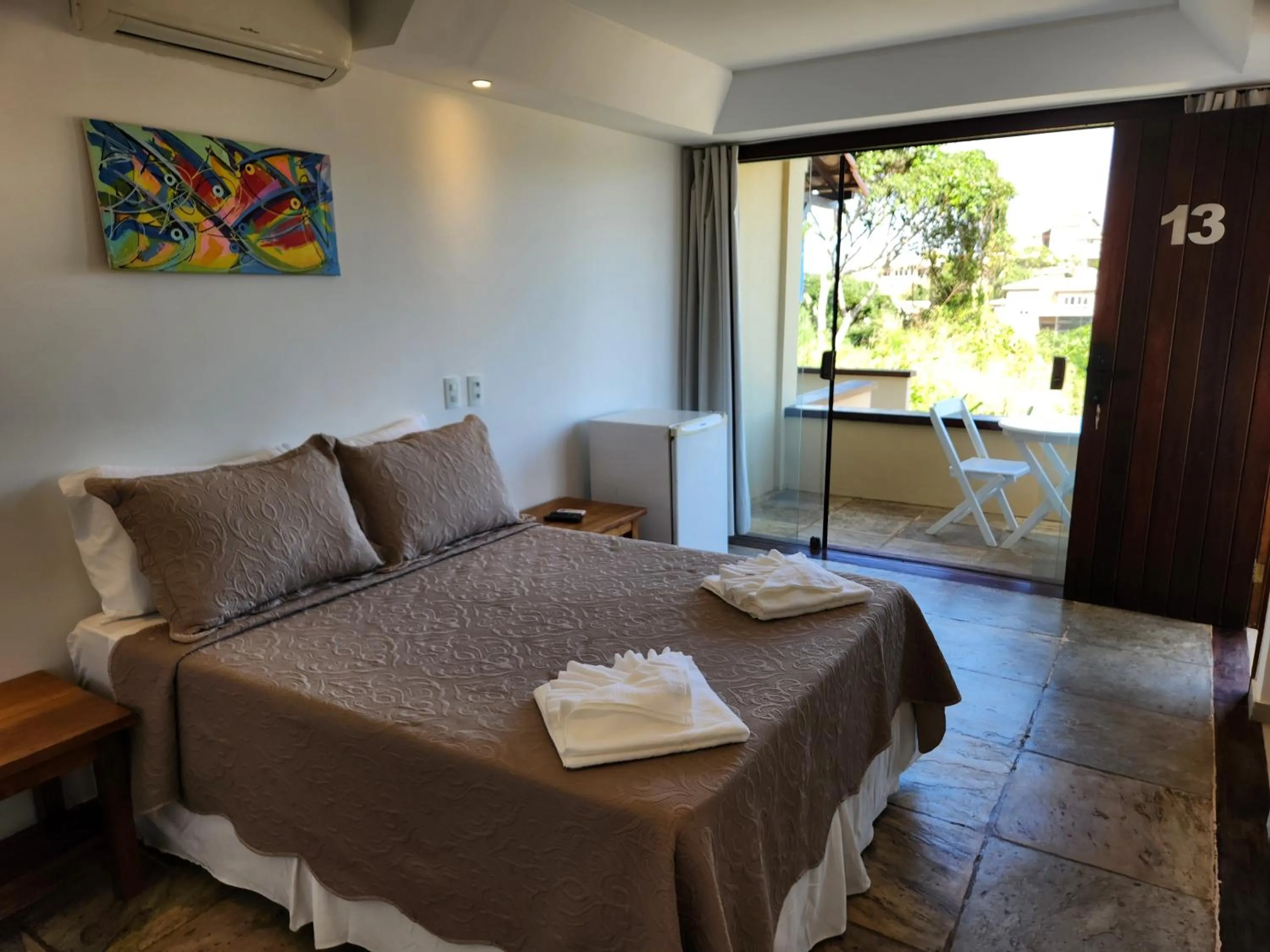 Bed in Pousada Dreamland Buzios