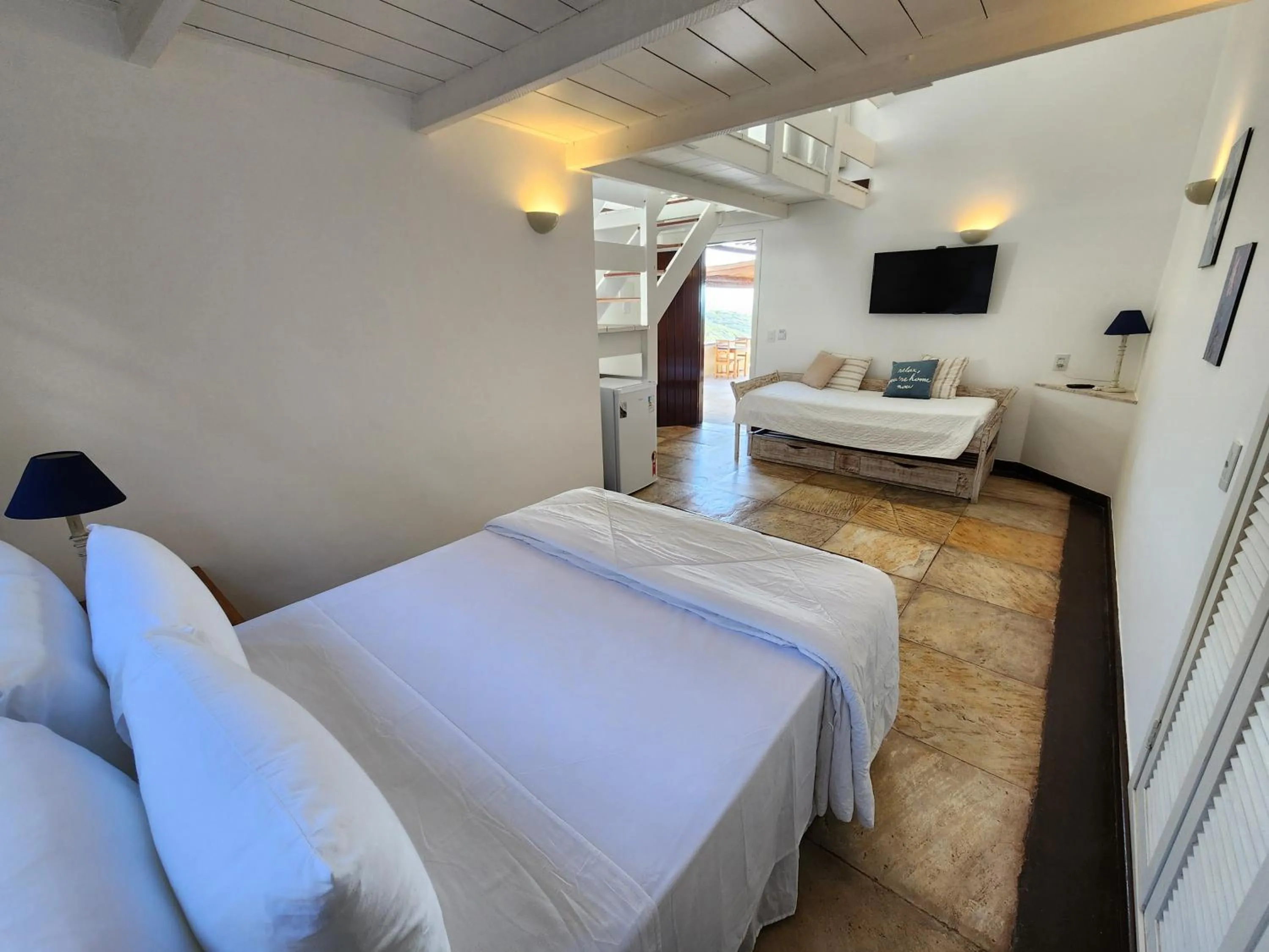 Bed in Pousada Dreamland Buzios