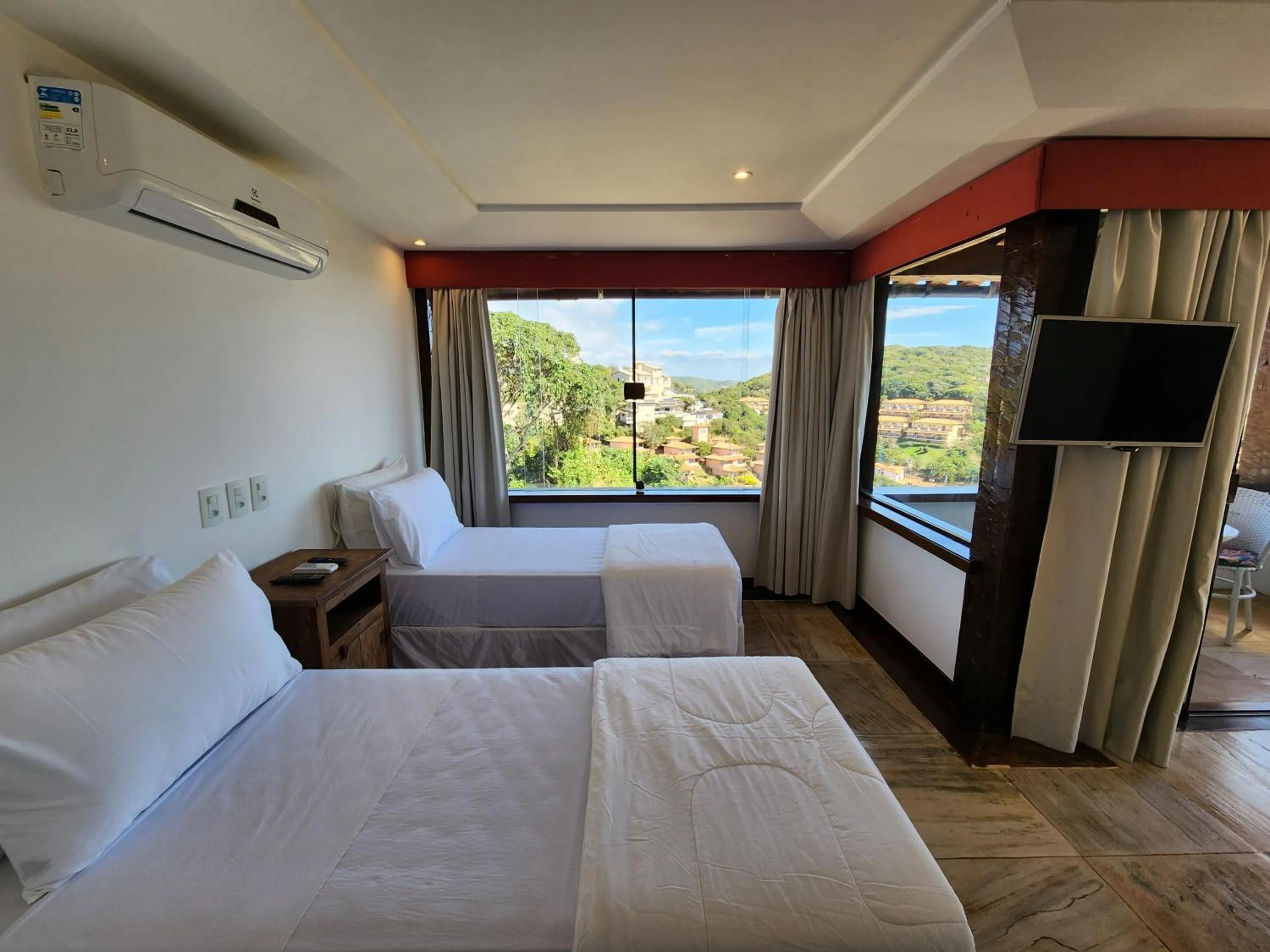 Bed in Pousada Dreamland Buzios