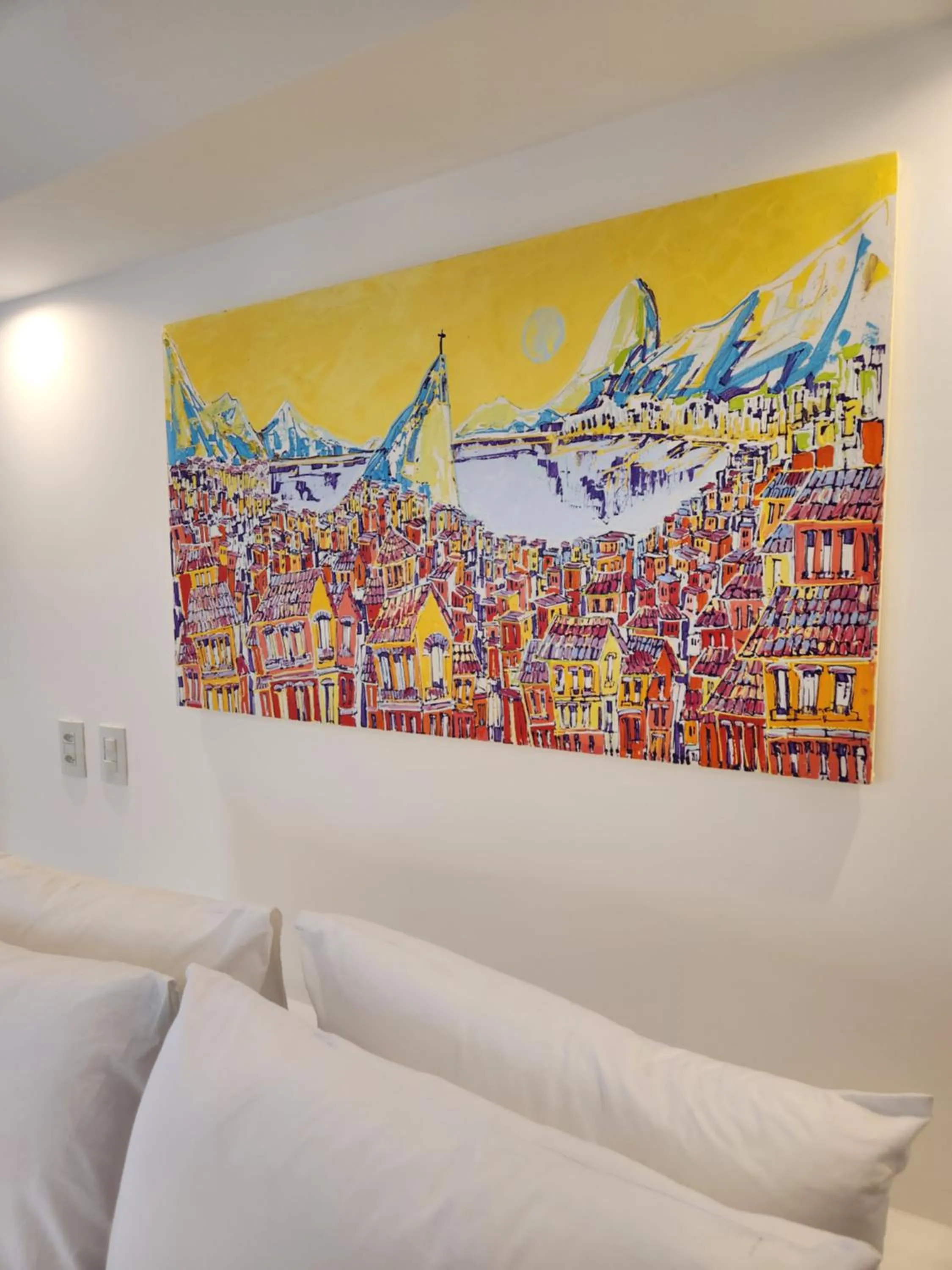 Bed in Pousada Dreamland Buzios