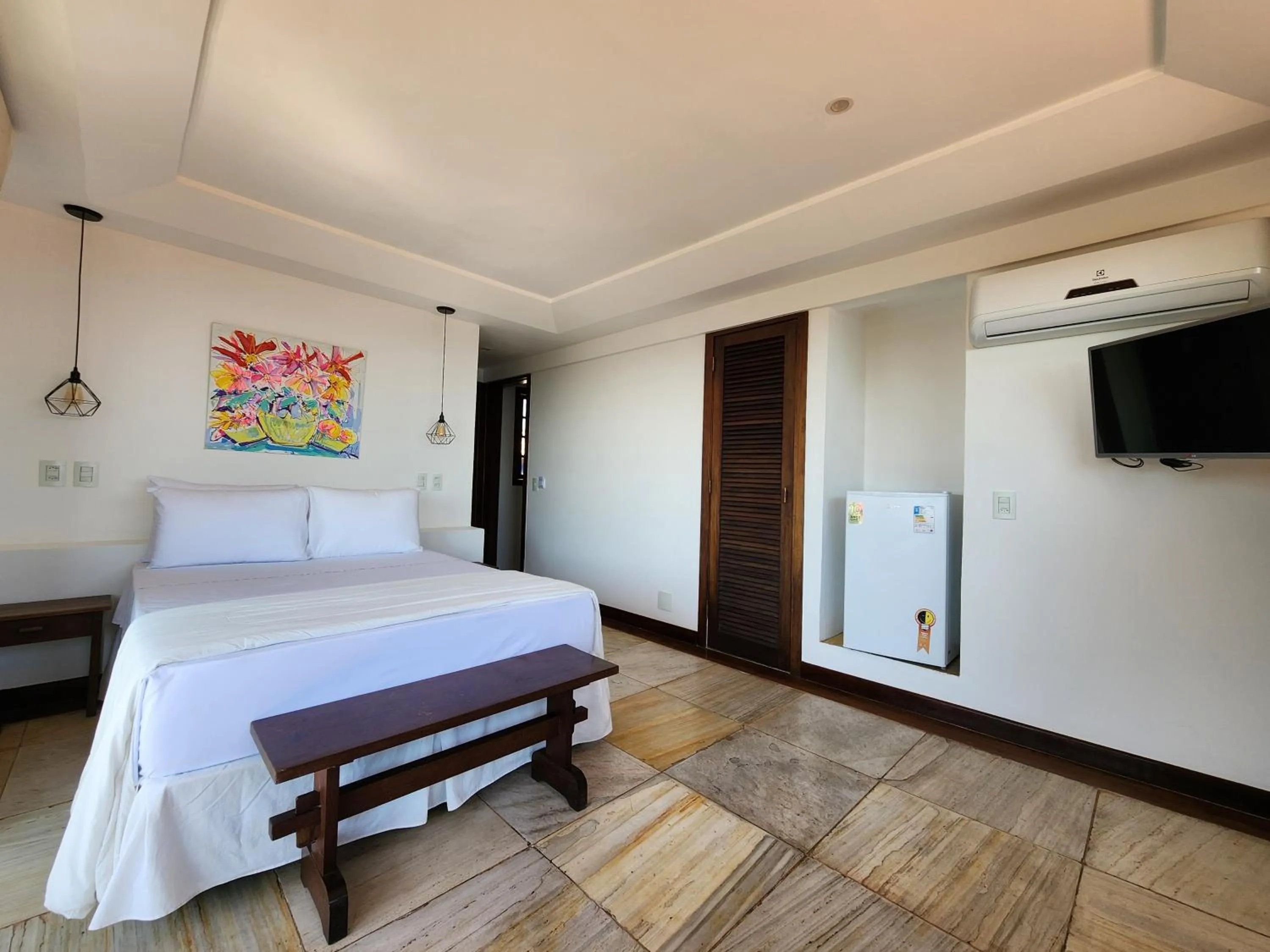 Bed in Pousada Dreamland Buzios