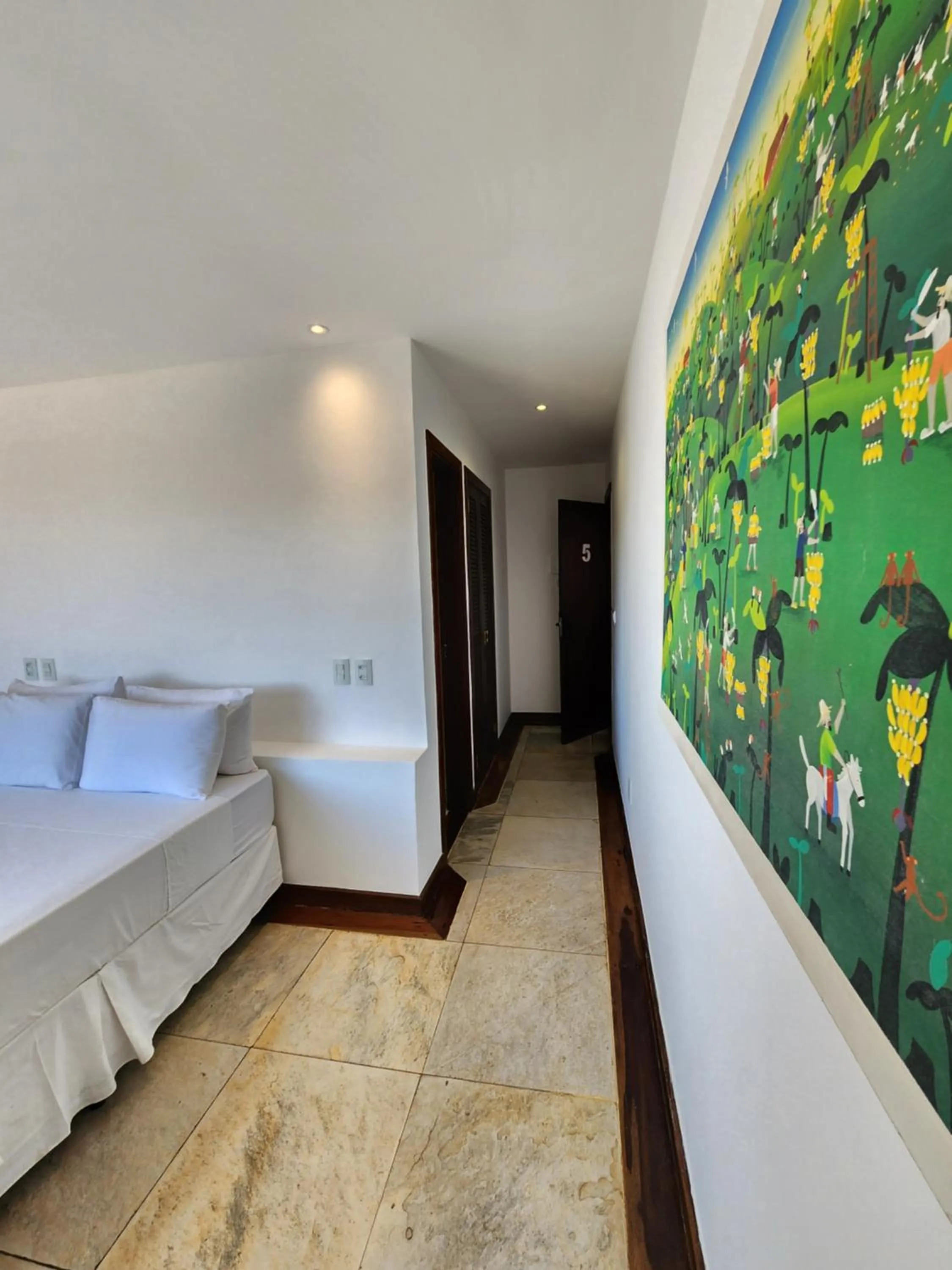 Bed in Pousada Dreamland Buzios