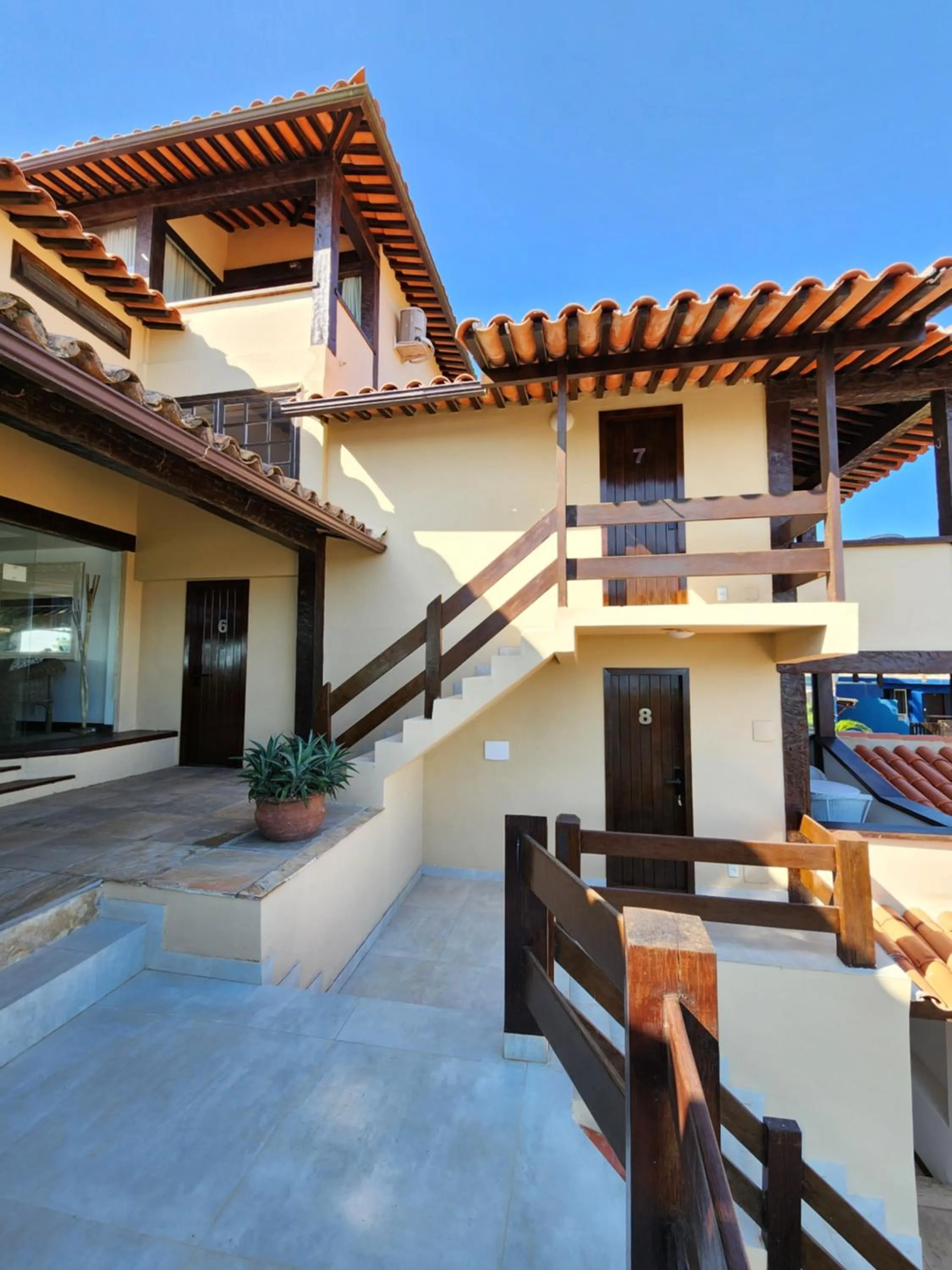 Property building in Pousada Dreamland Buzios