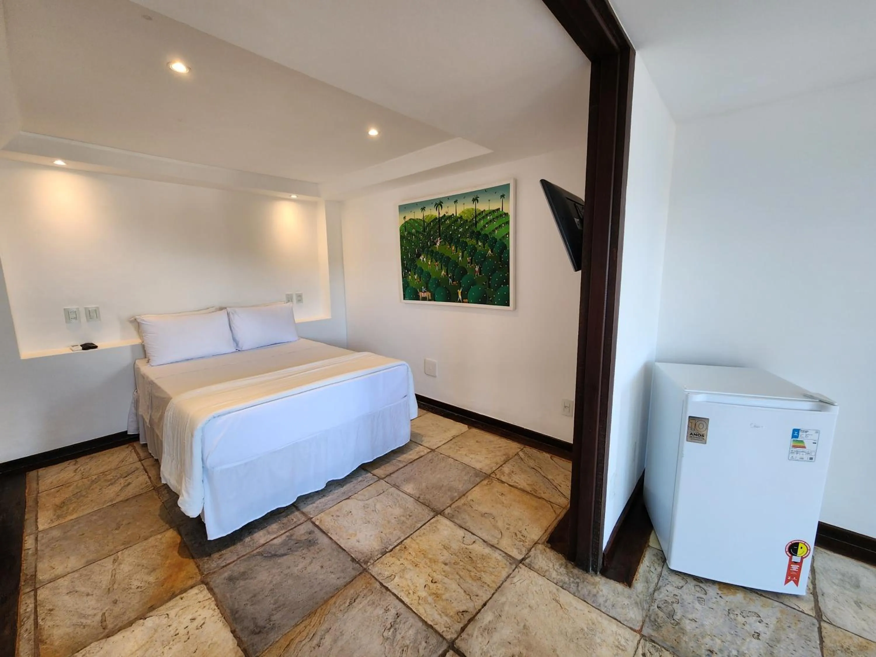 Bed in Pousada Dreamland Buzios