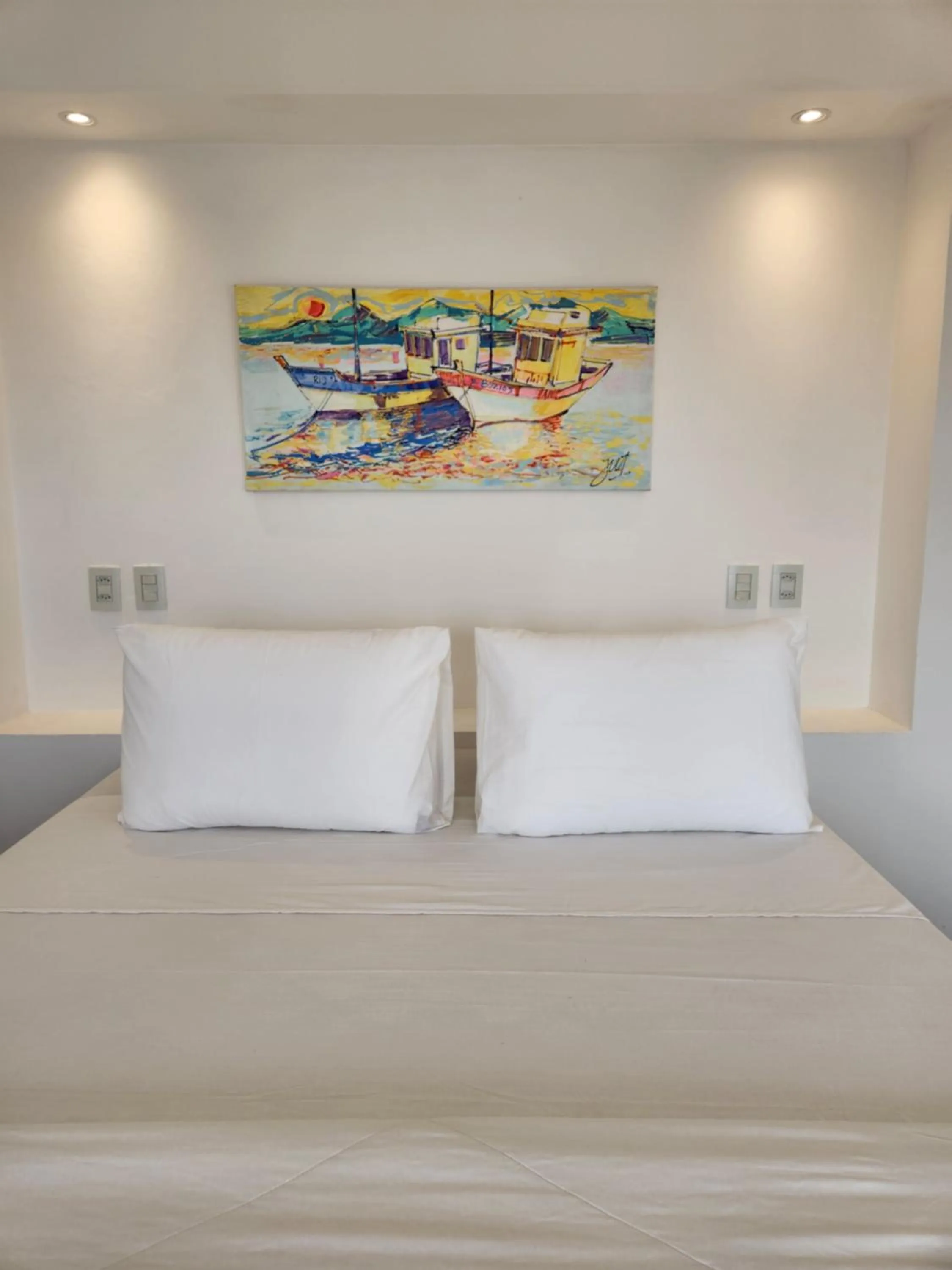 Bed in Pousada Dreamland Buzios