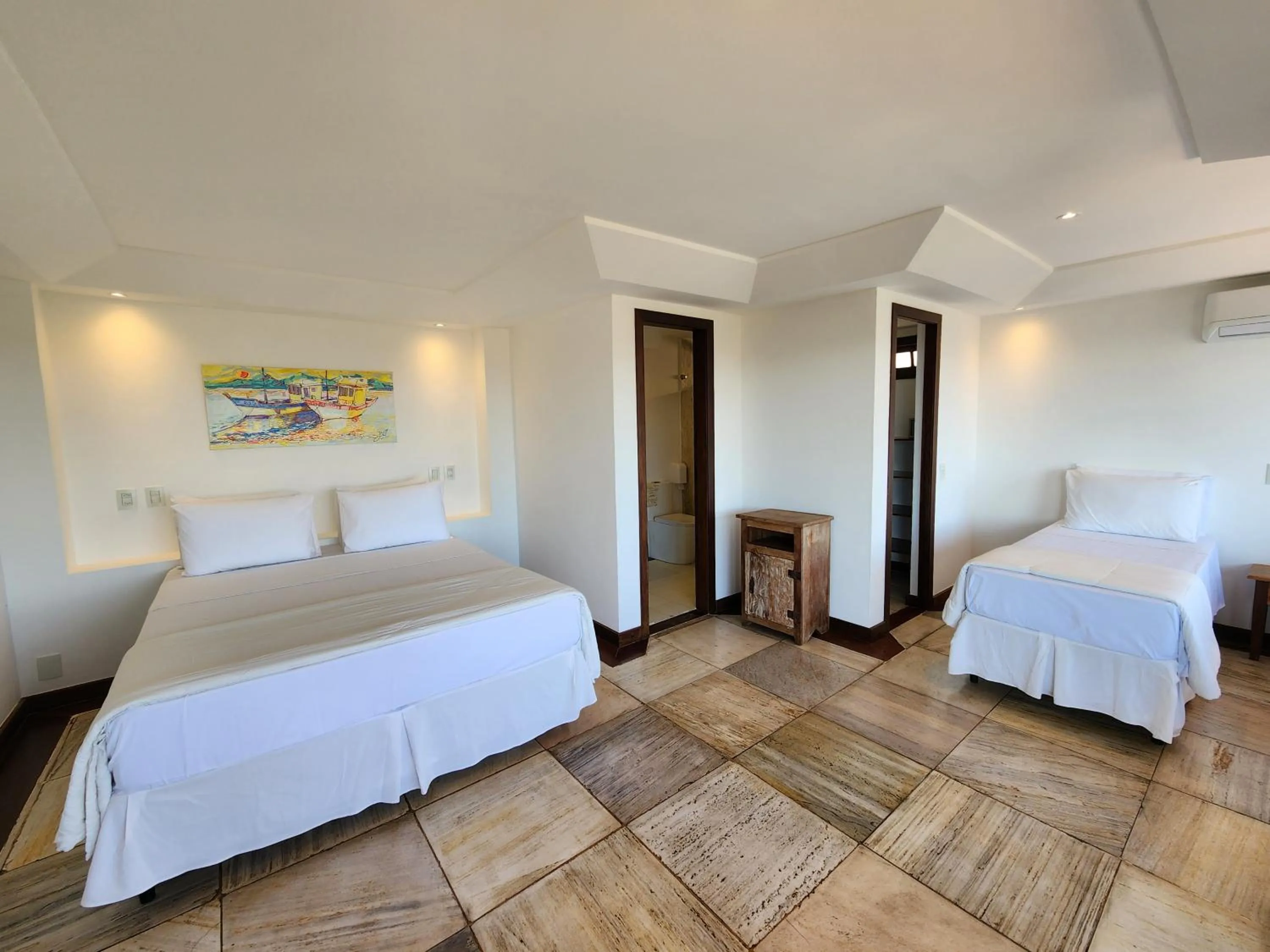 Bed in Pousada Dreamland Buzios