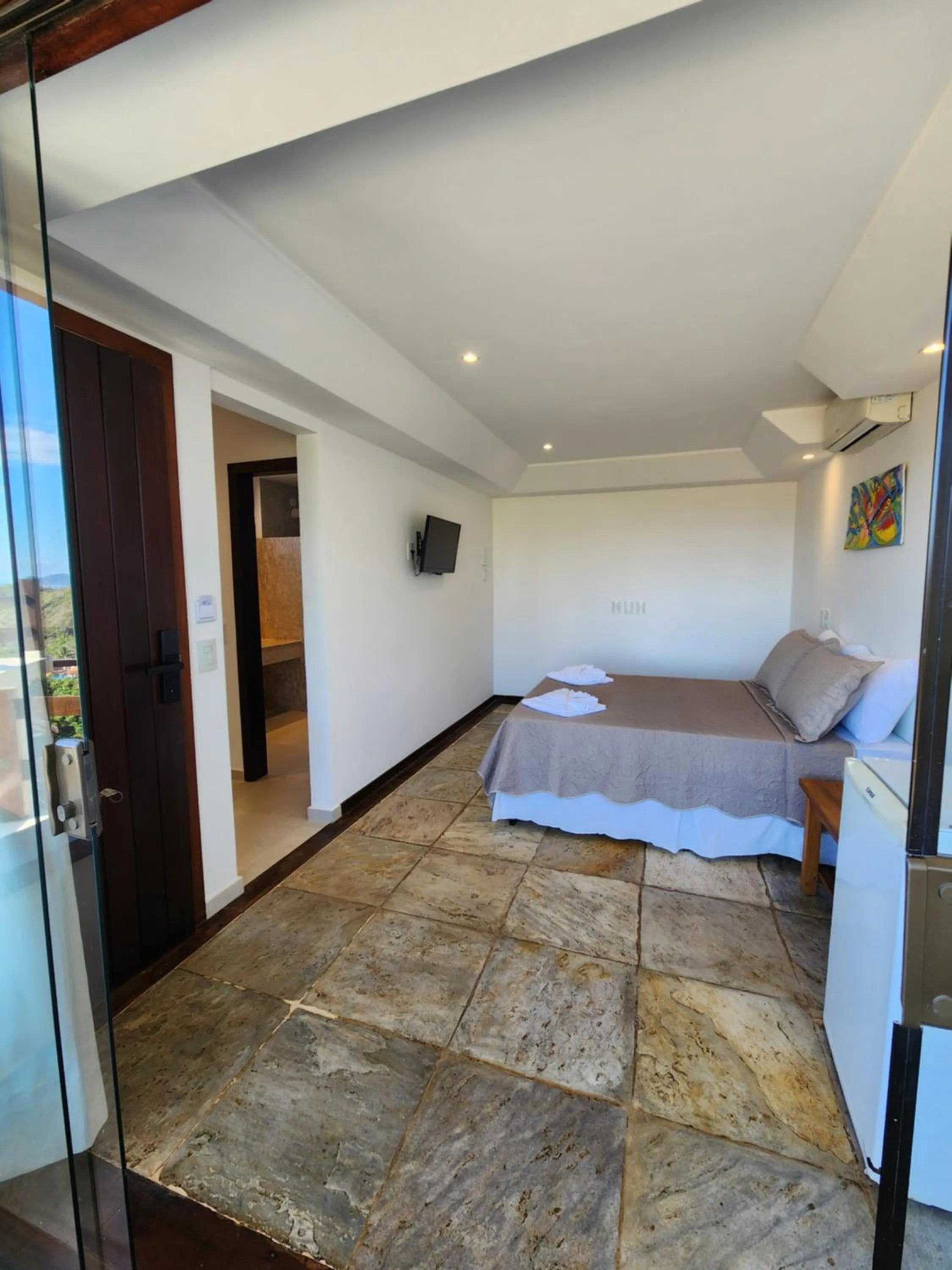 Bed in Pousada Dreamland Buzios