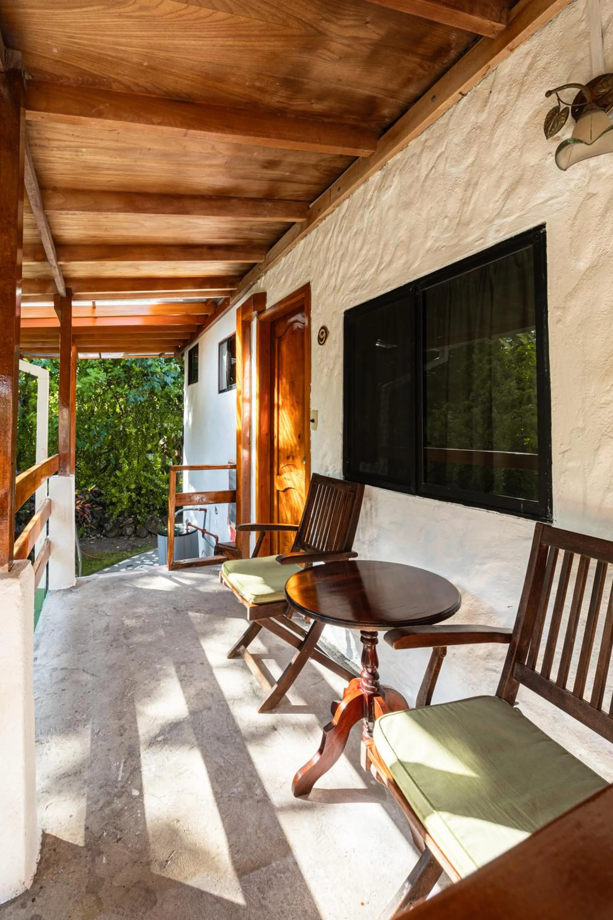 Balcony/Terrace in La Peregrina Galapagos B&B