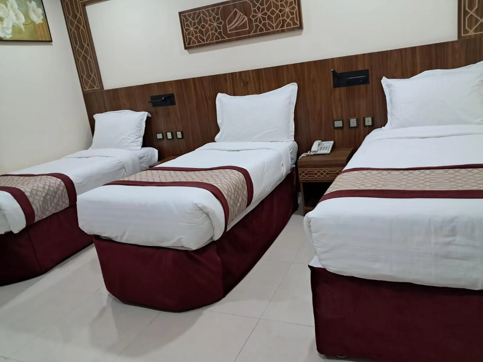 Bed in Mahd Al Resala 3 Hotel