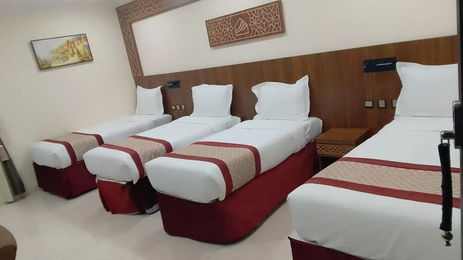 Bed in Mahd Al Resala 3 Hotel