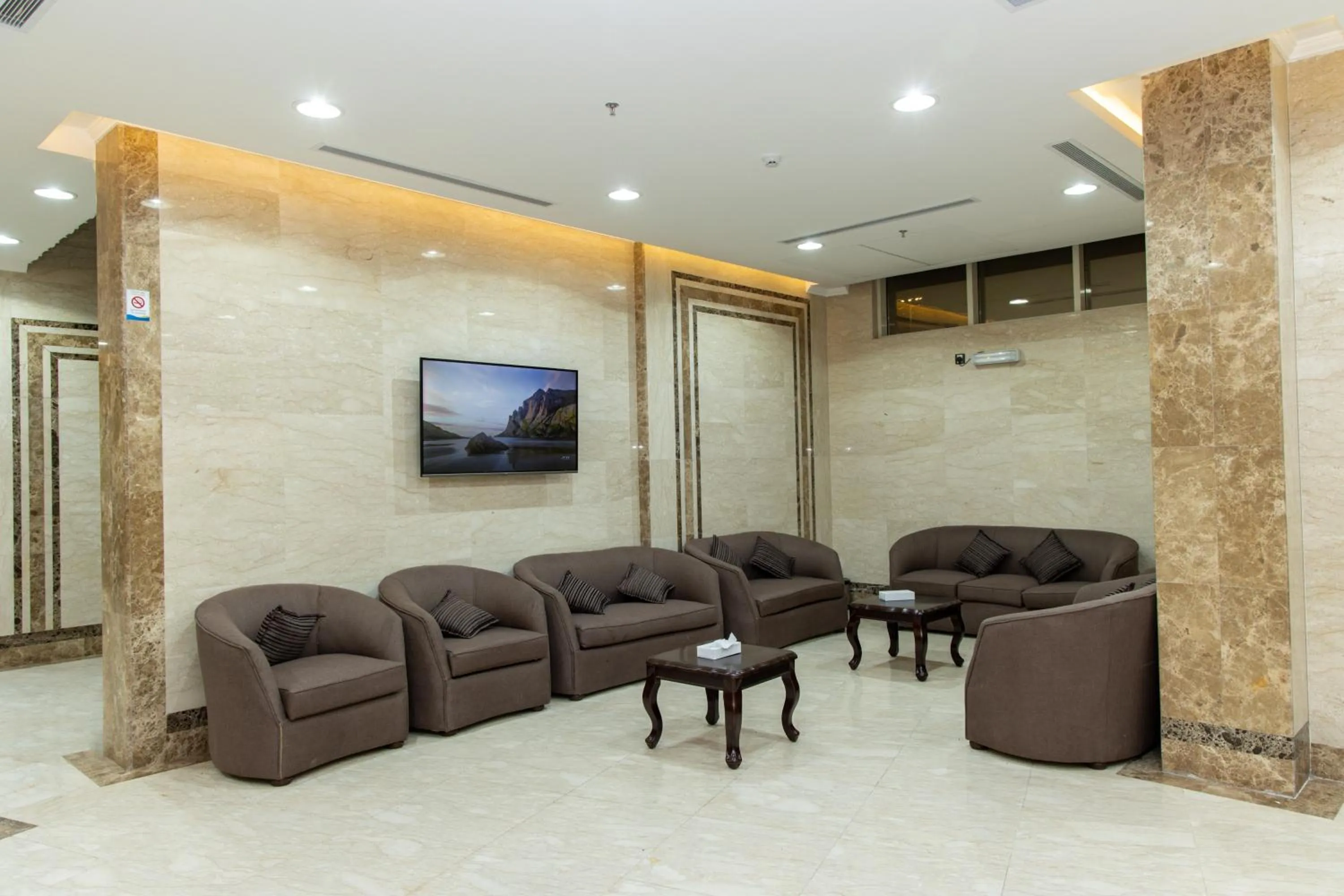 Seating area in Mahd Al Resala 3 Hotel