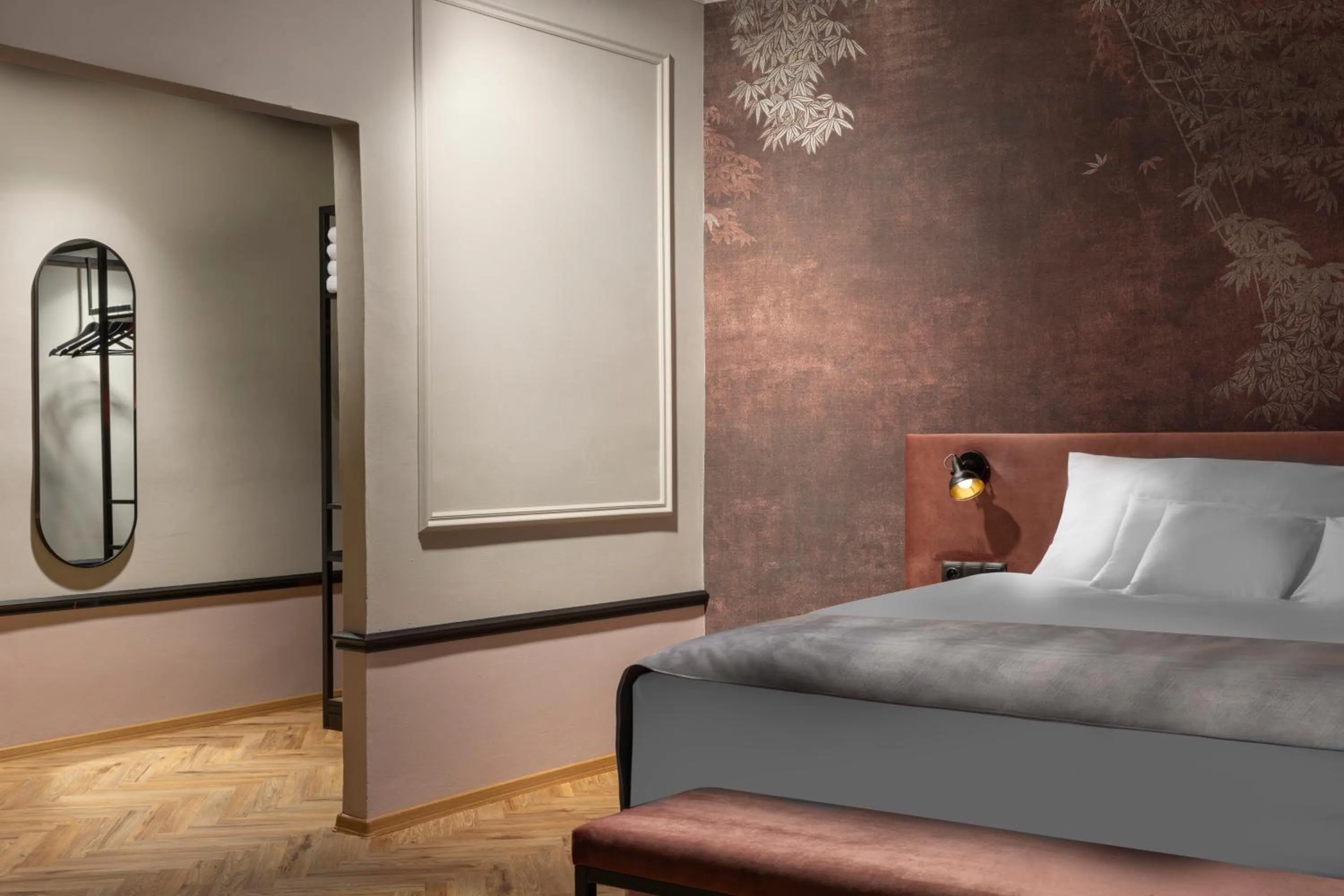 Bed in Hotel Savorsky