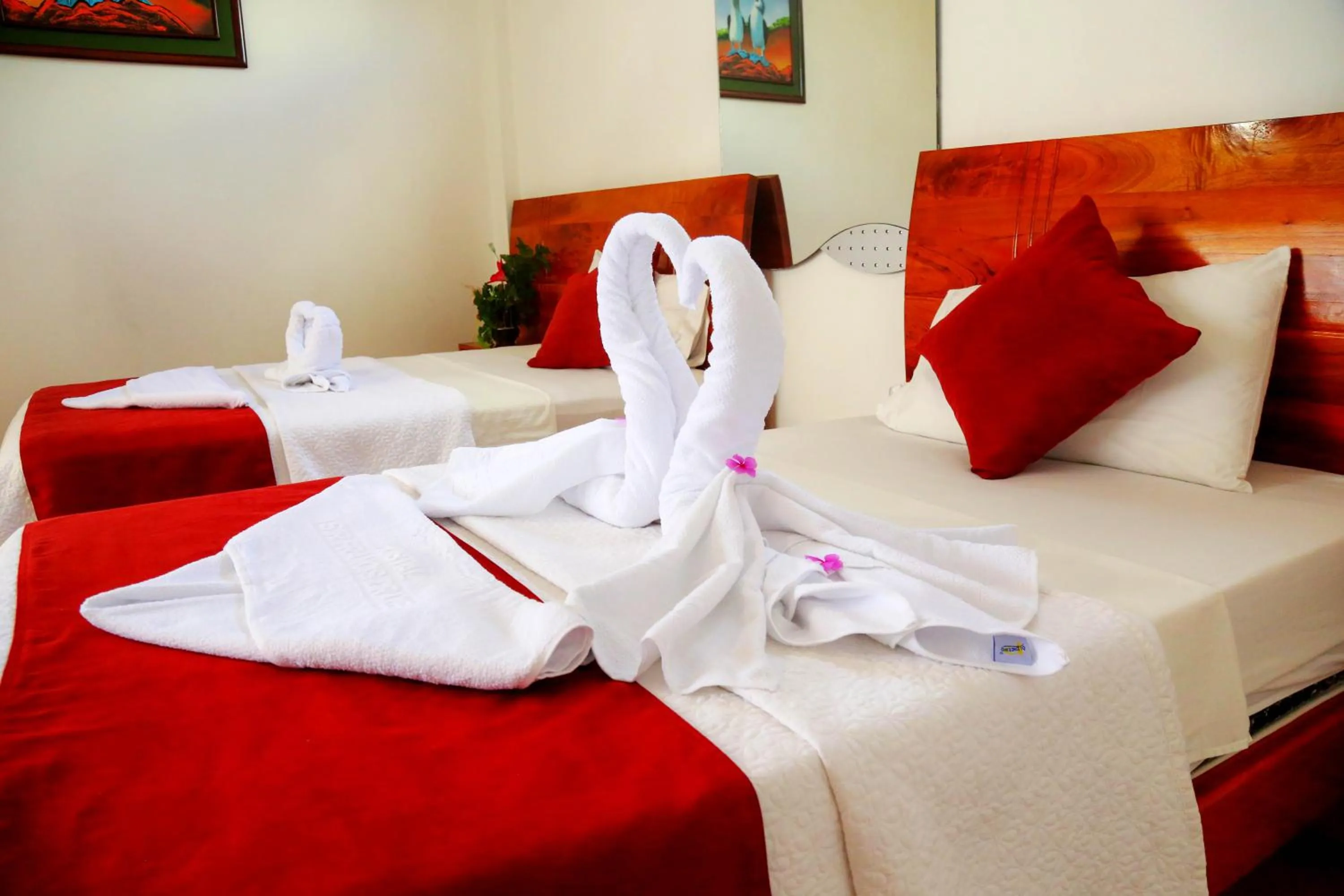 Bathroom, Bed in Hostal Sir Francis Drake