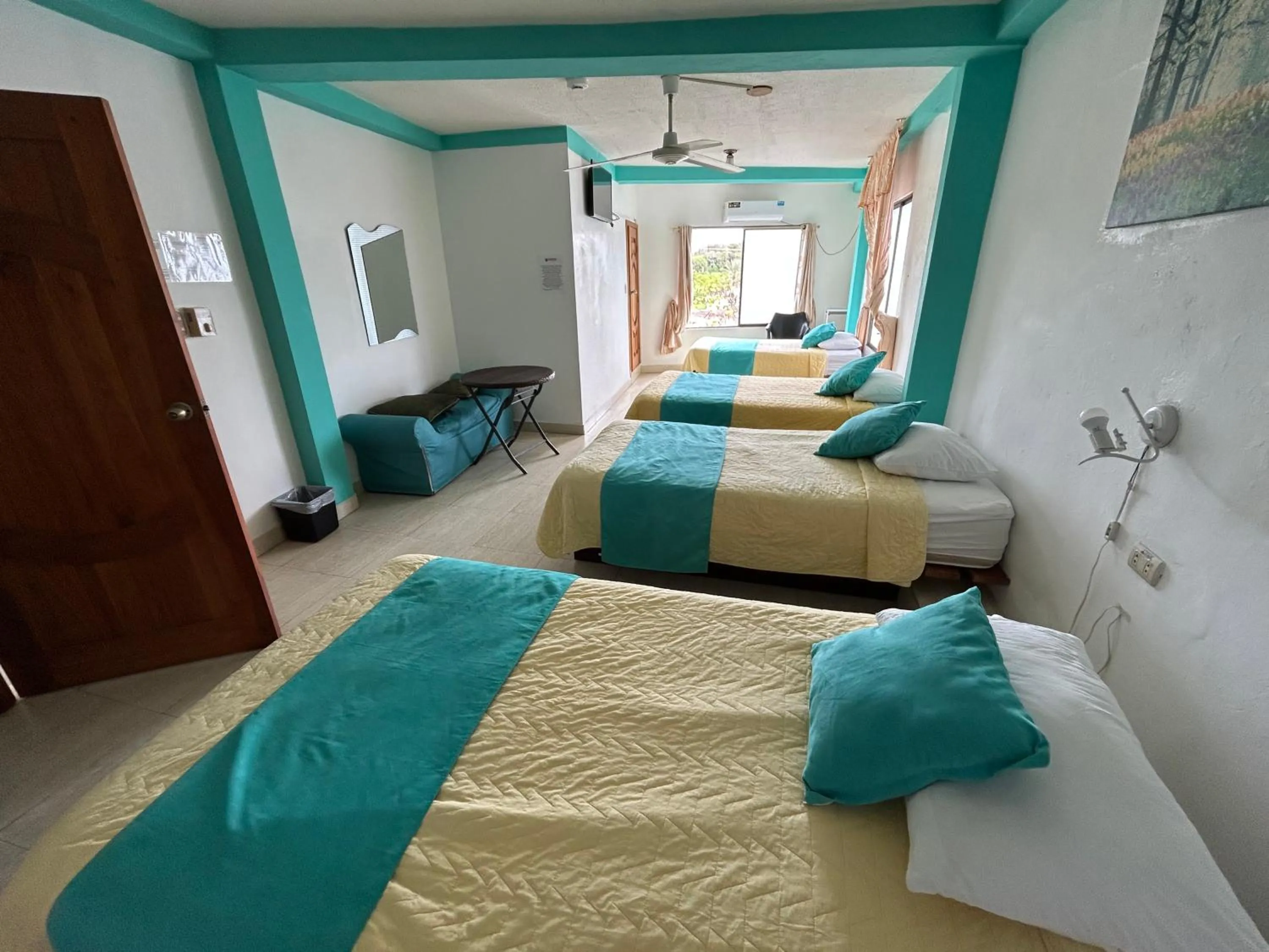 Bed in Hostal Sir Francis Drake