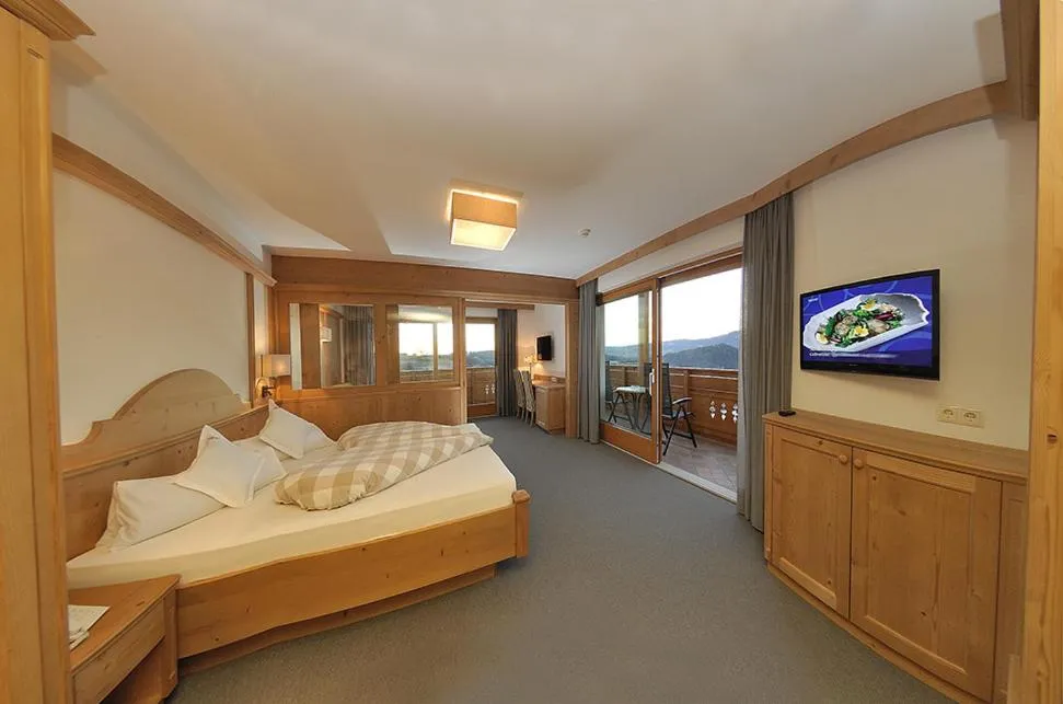 Bed in Hotel Rosslaufhof