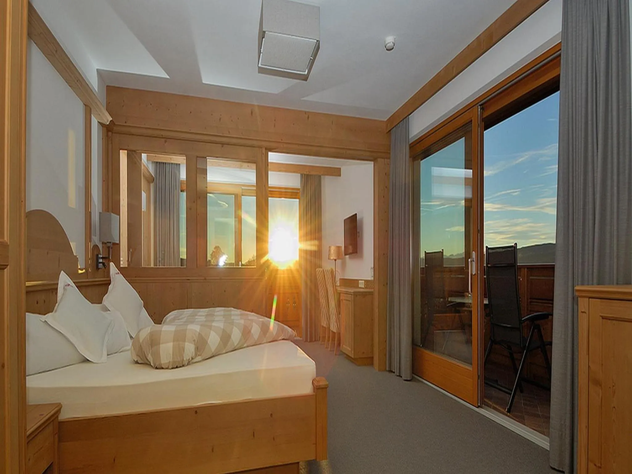 Bedroom, Bed in Hotel Rosslaufhof