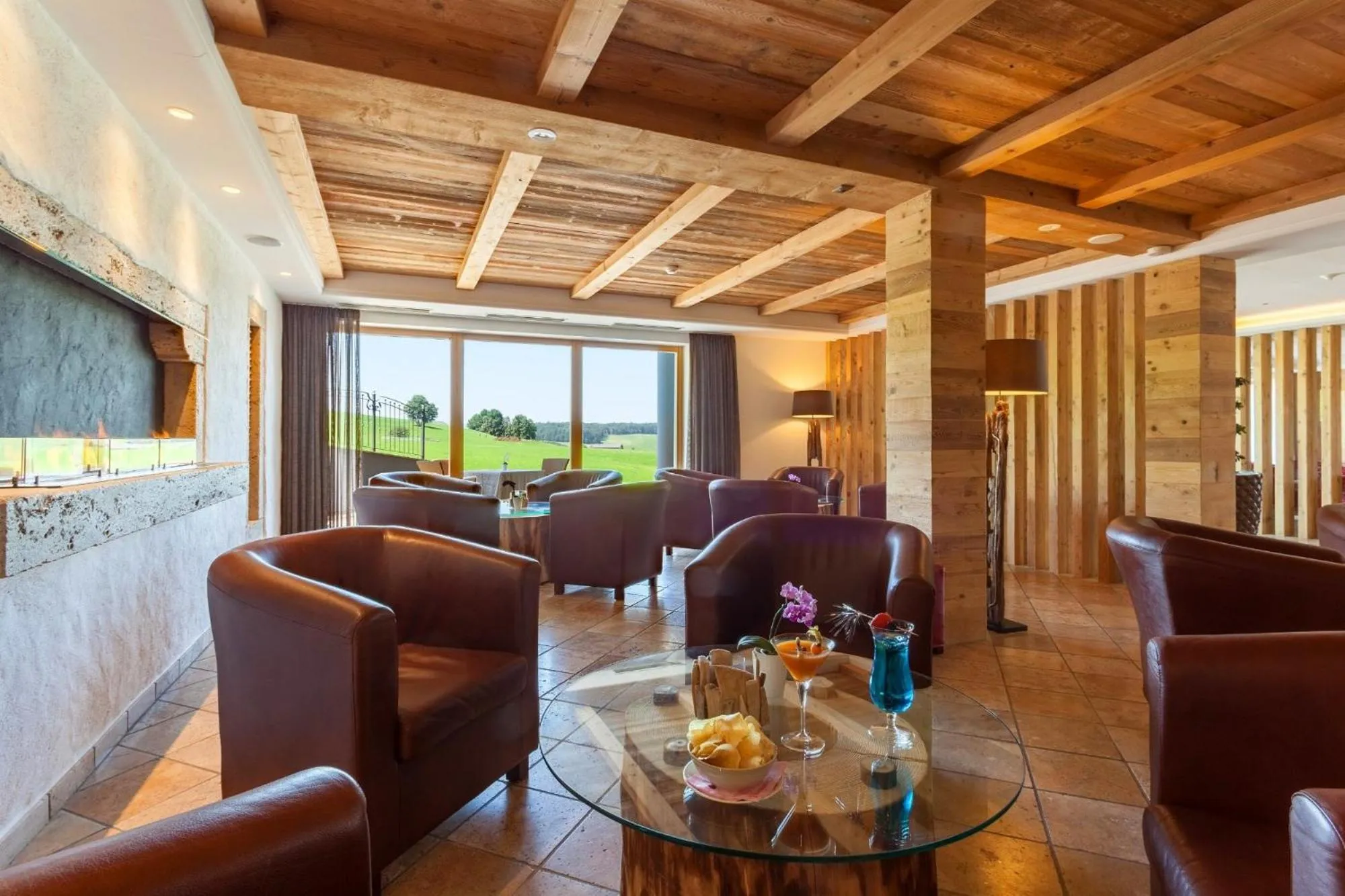 Lounge or bar in Hotel Rosslaufhof