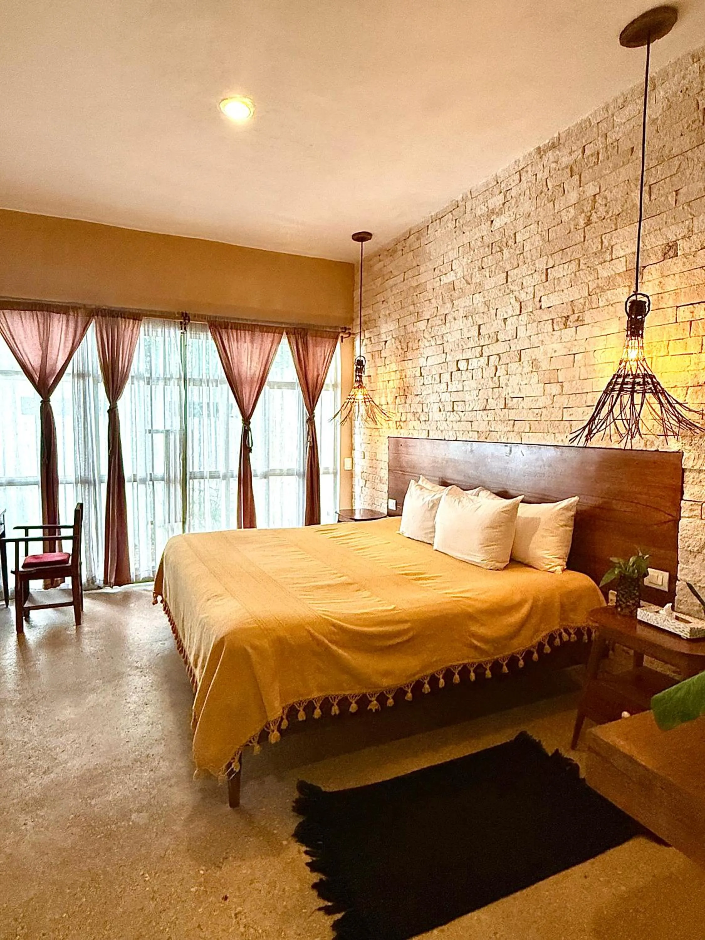 Bedroom, Bed in XscapeTulum