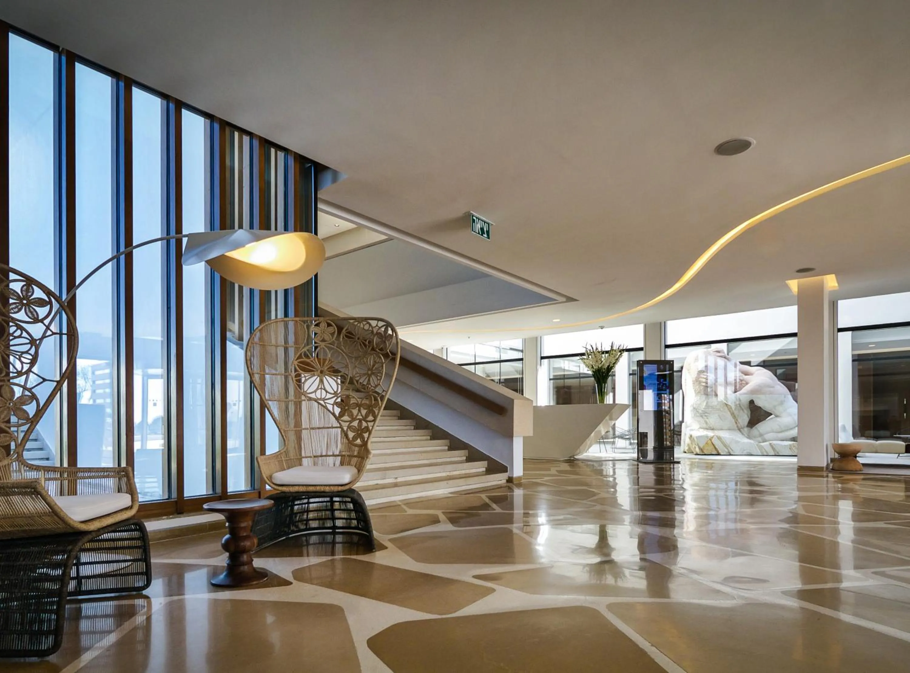 Lobby or reception in Elma Hotel and Art Complex