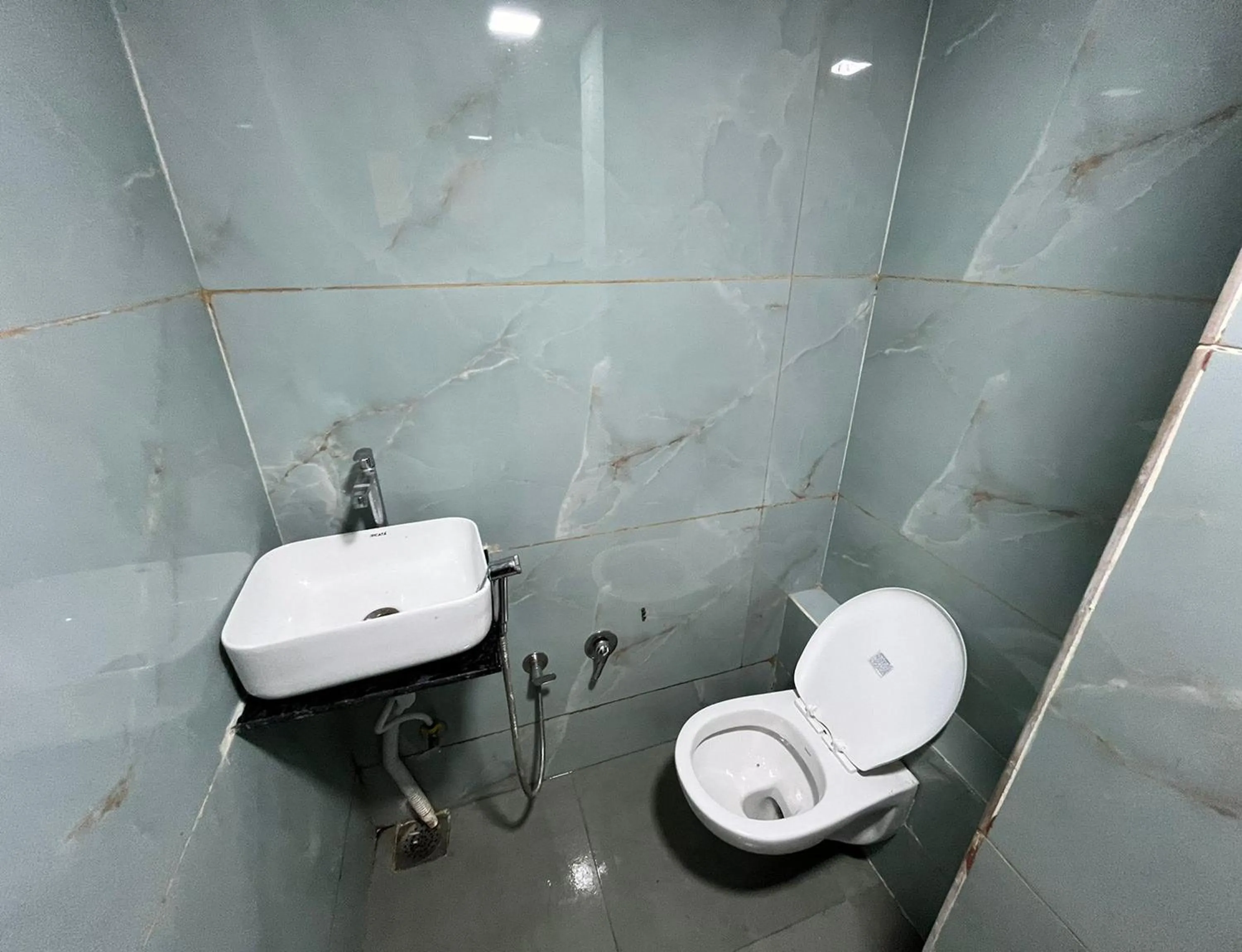 Bathroom in Hotel The Grand Near Maninagar Railway Station Ahmedabad