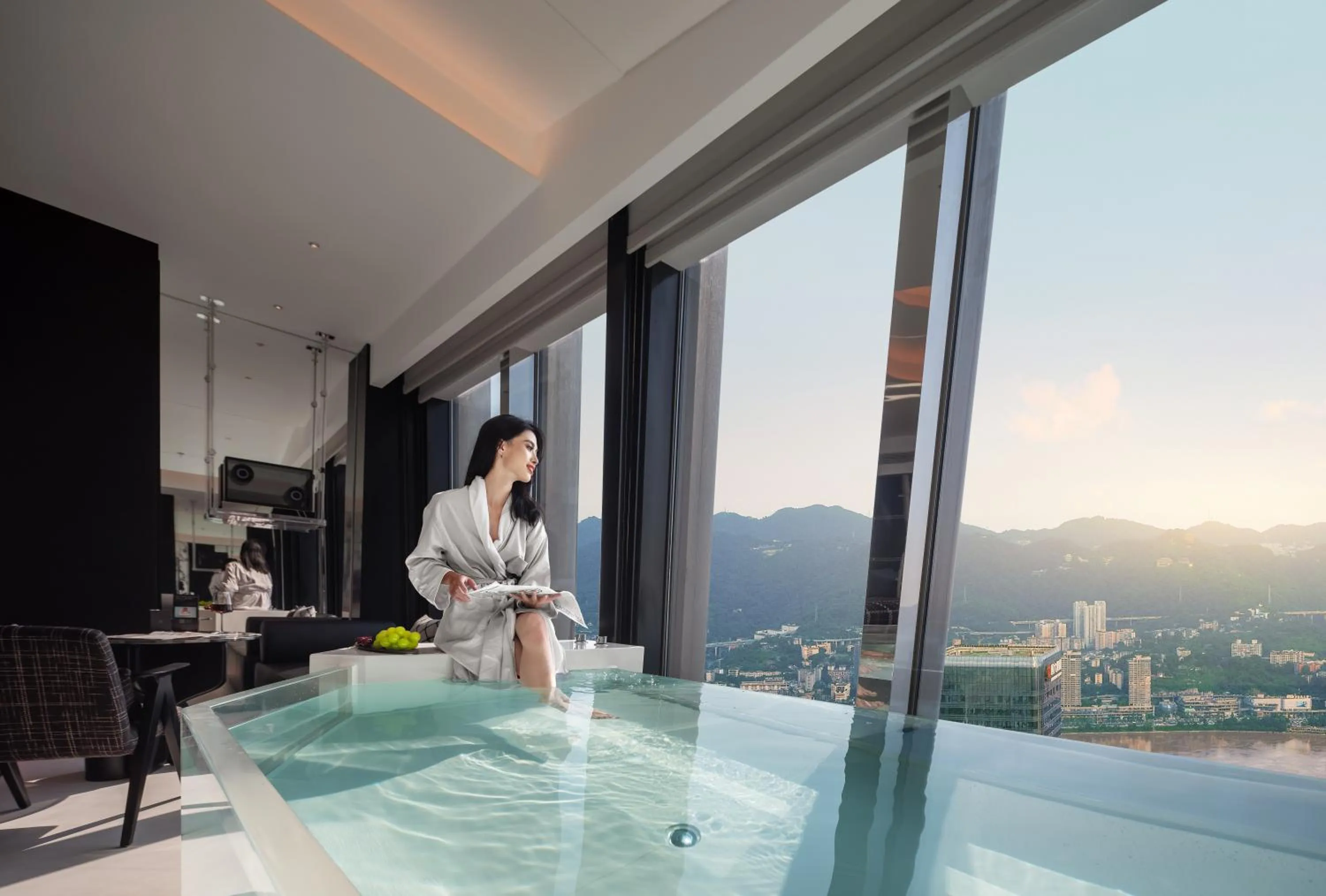 View (from property/room) in ISEYA Panoramic Hotel Chongqing Jiefangbei Flagship
